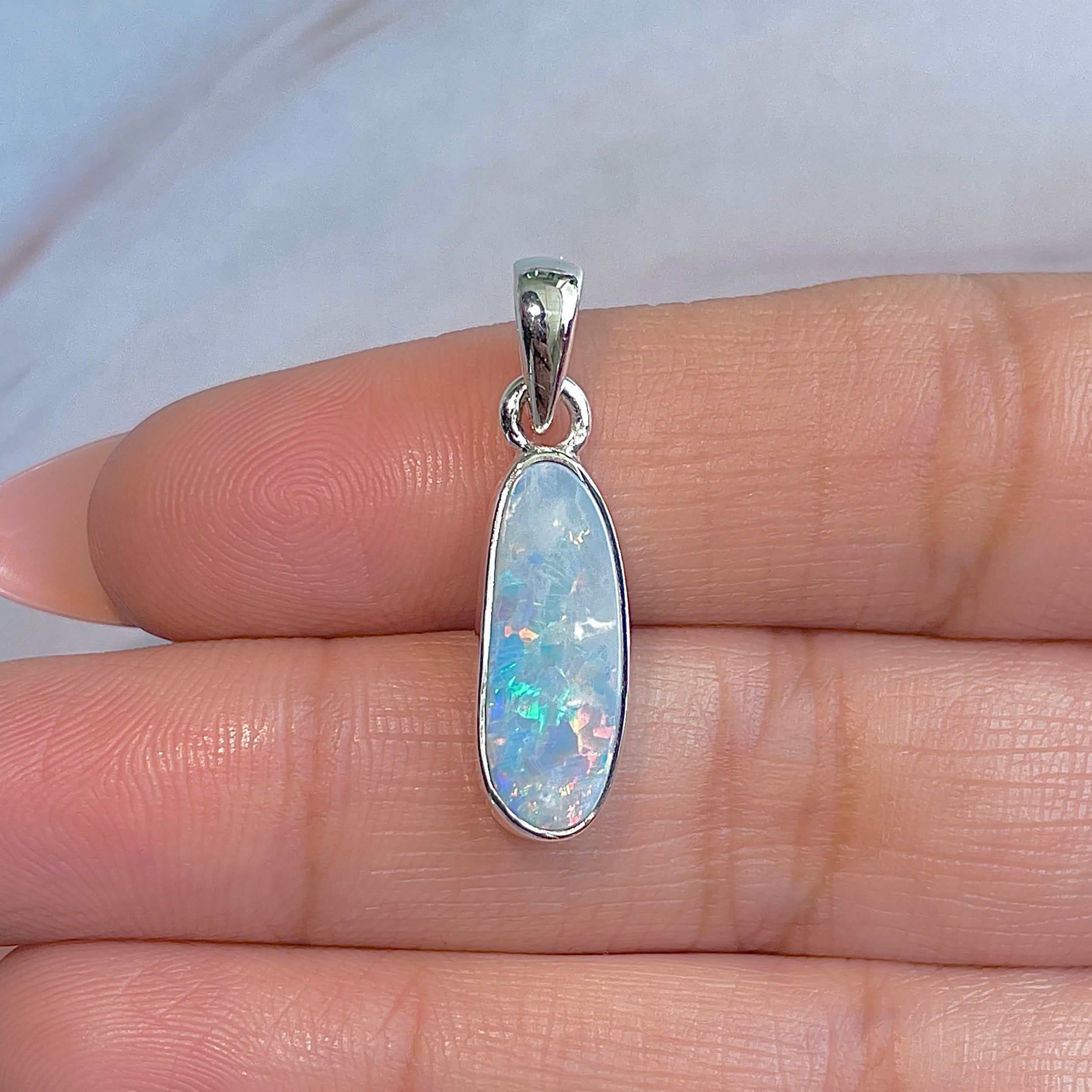 Australian Opal Pendant-(AOD-P-157.)