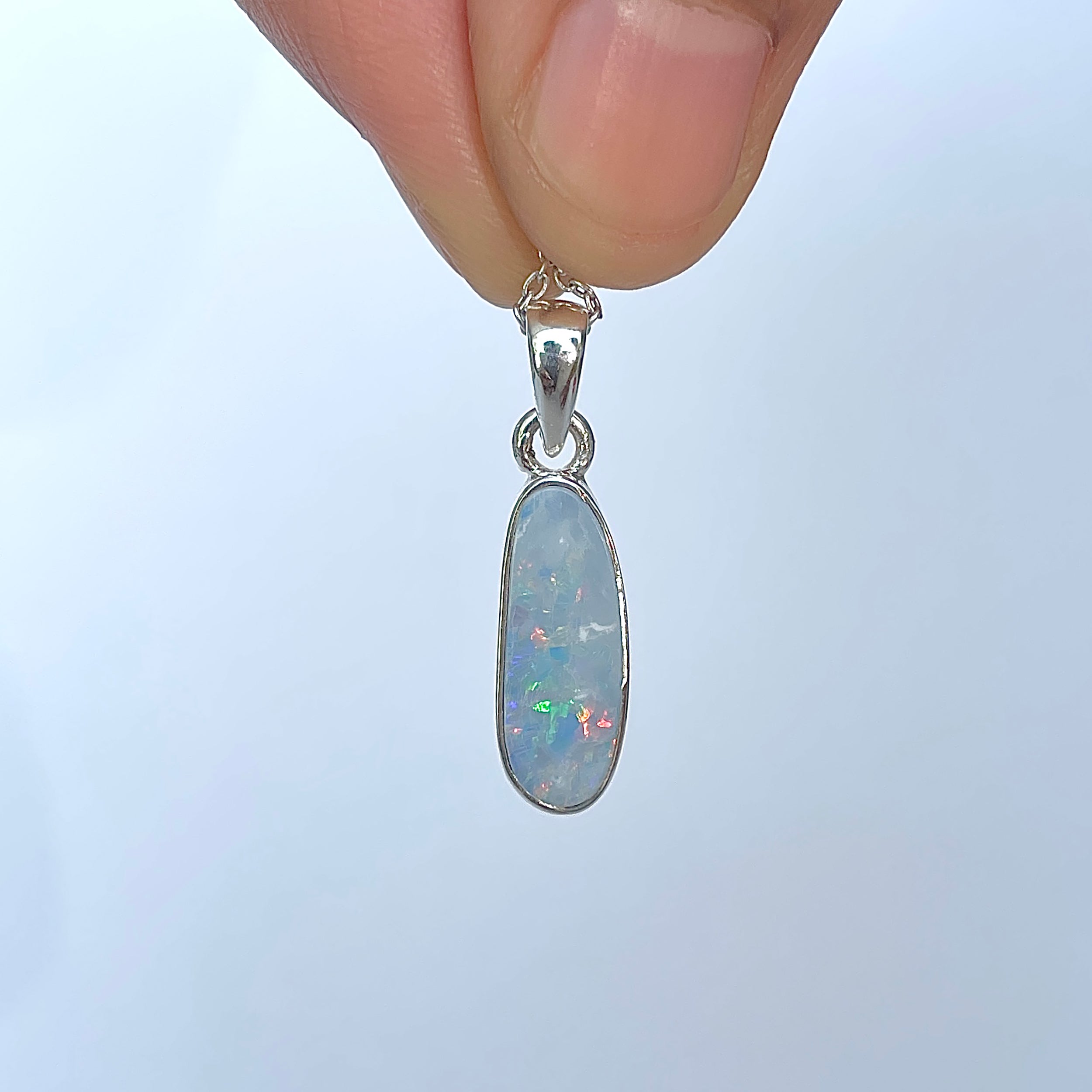 Australian Opal Pendant-(AOD-P-157.)