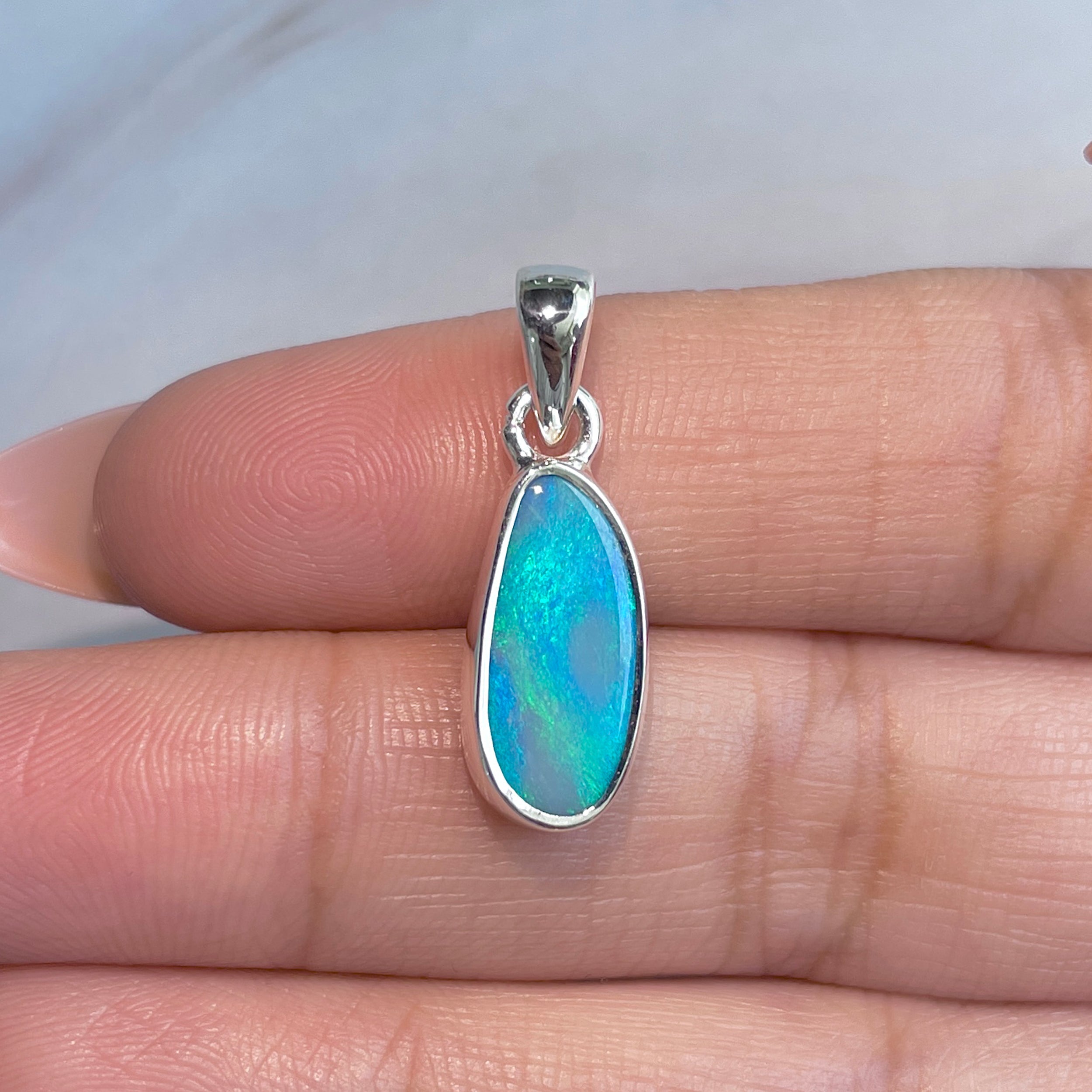 Australian Opal Pendant-(AOD-P-159.)