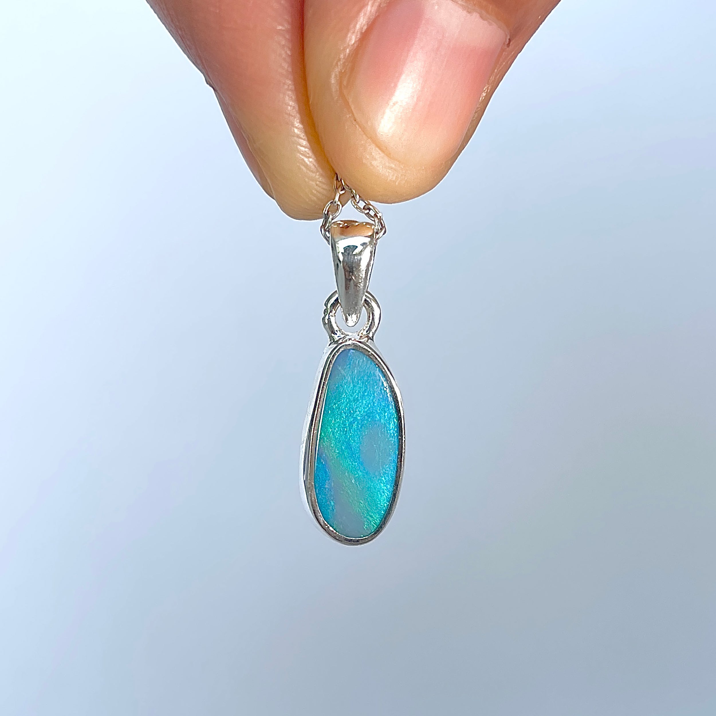 Australian Opal Pendant-(AOD-P-159.)