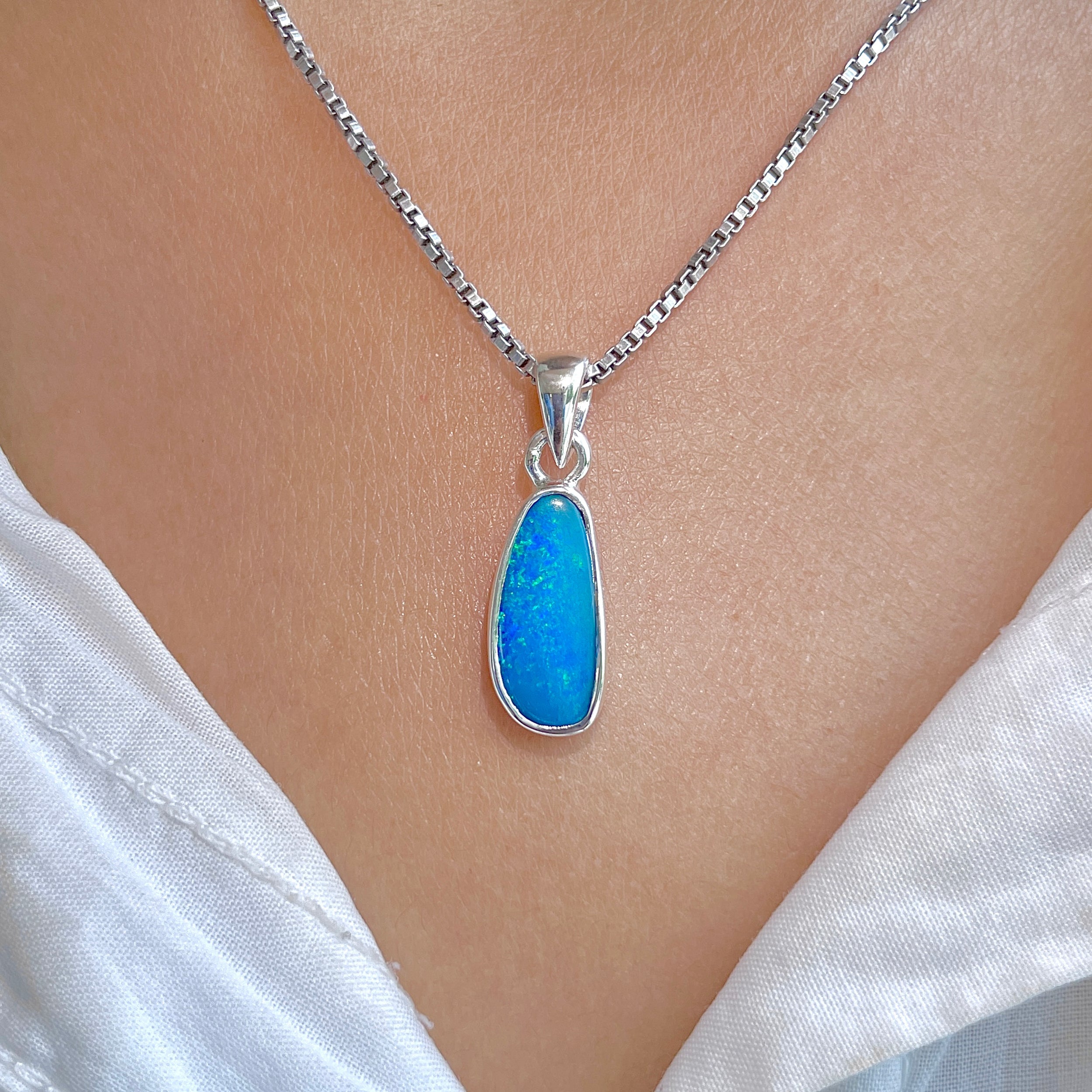 Australian Opal Pendant-(AOD-P-160.)