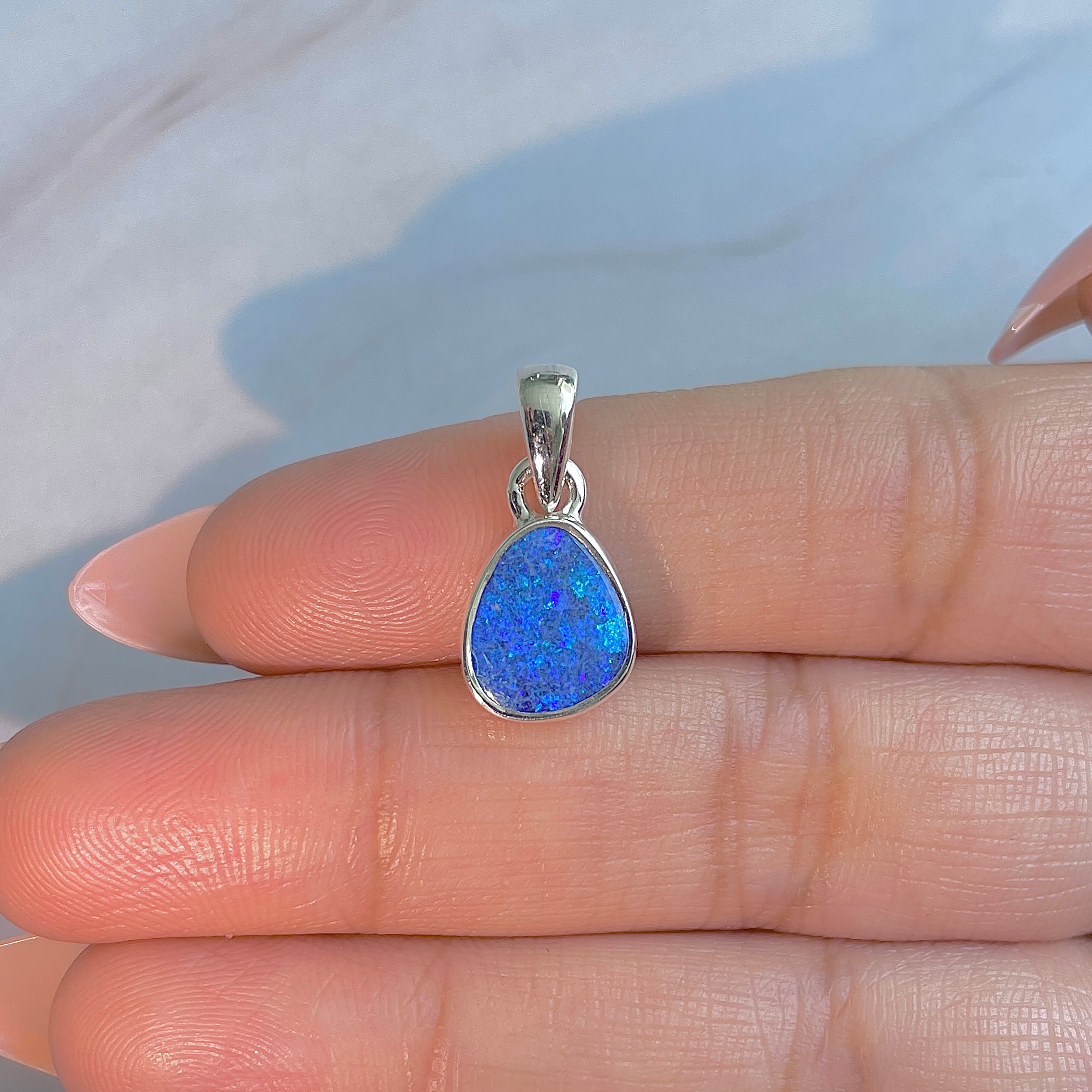 Australian Opal Pendant-(AOD-P-161.)