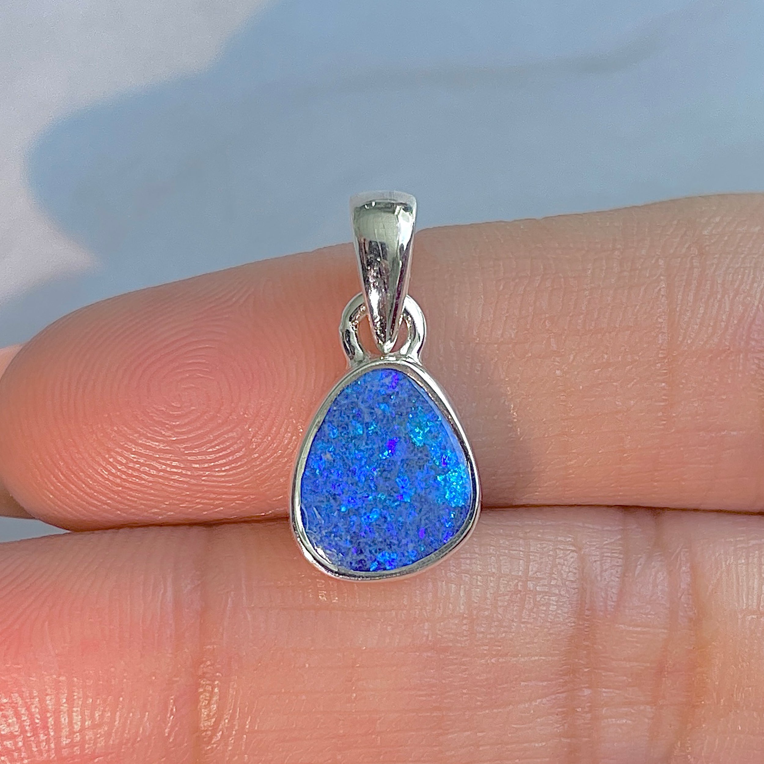 Australian Opal Pendant-(AOD-P-161.)