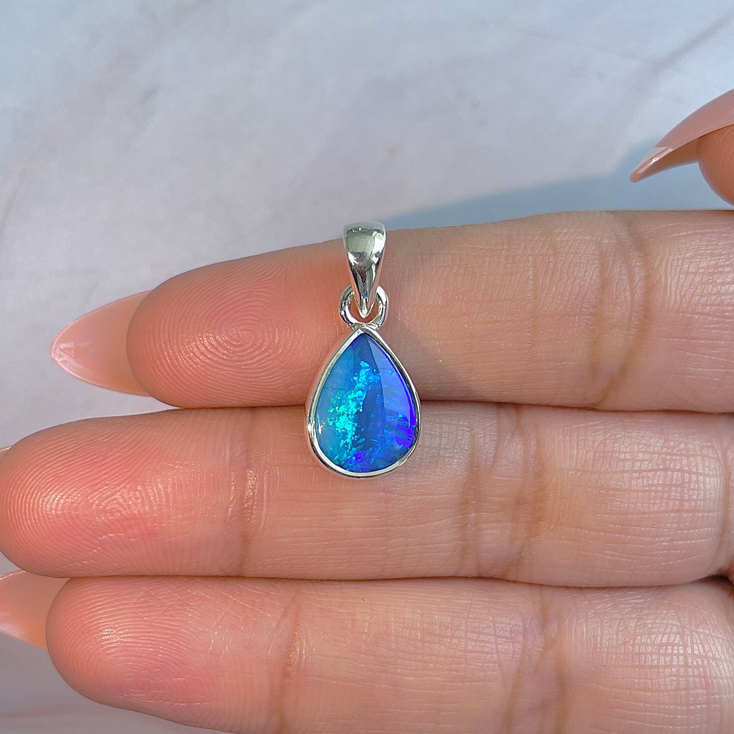 Australian Opal Pendant-(AOD-P-162.)