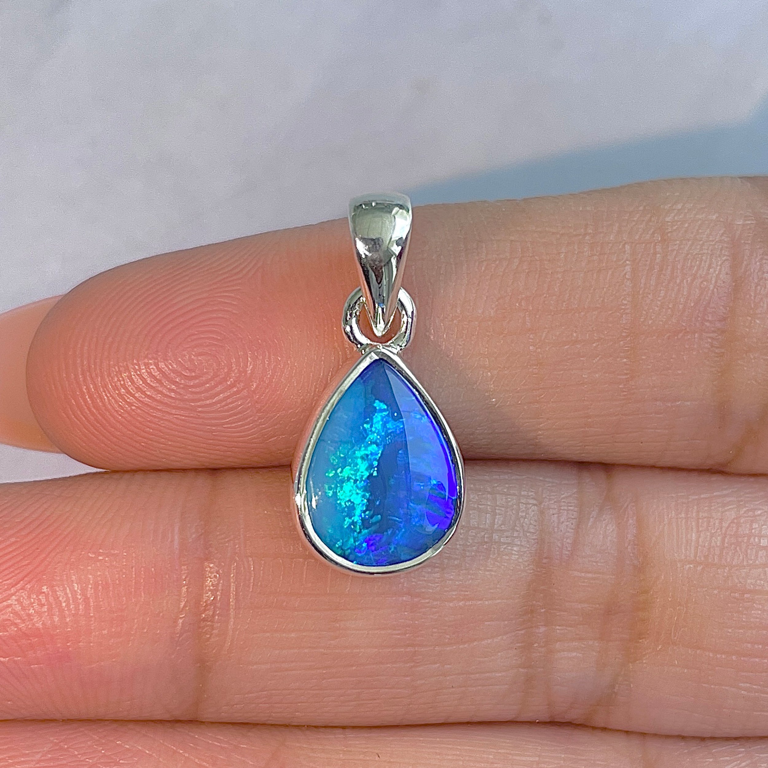 Australian Opal Pendant-(AOD-P-162.)