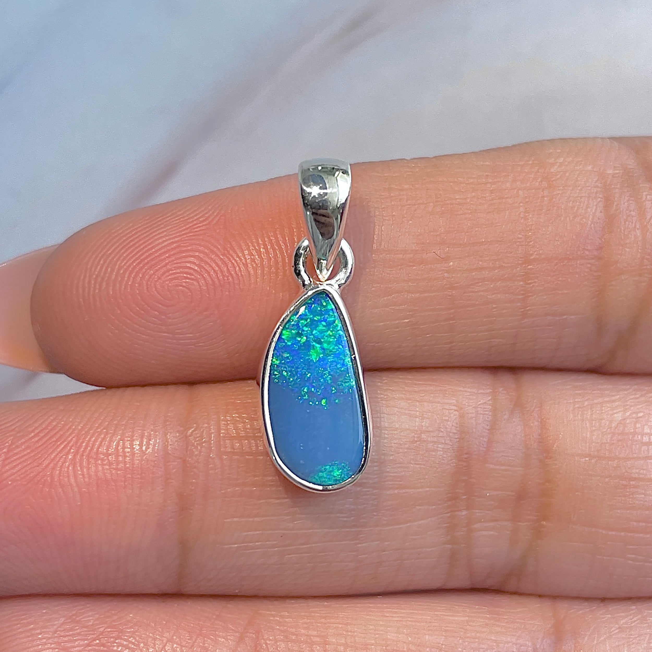 Australian Opal Pendant-(AOD-P-163.)
