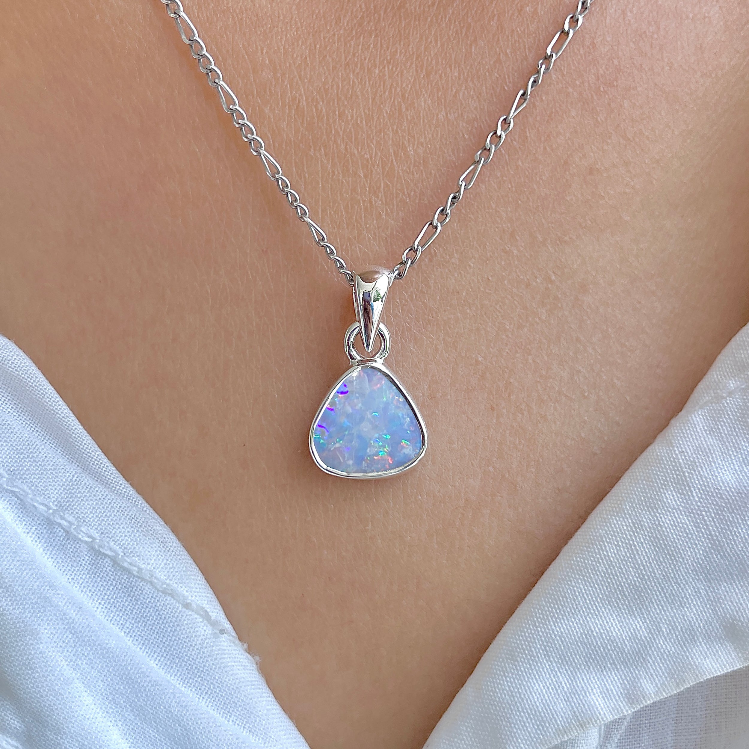 Australian Opal Pendant-(AOD-P-164.)