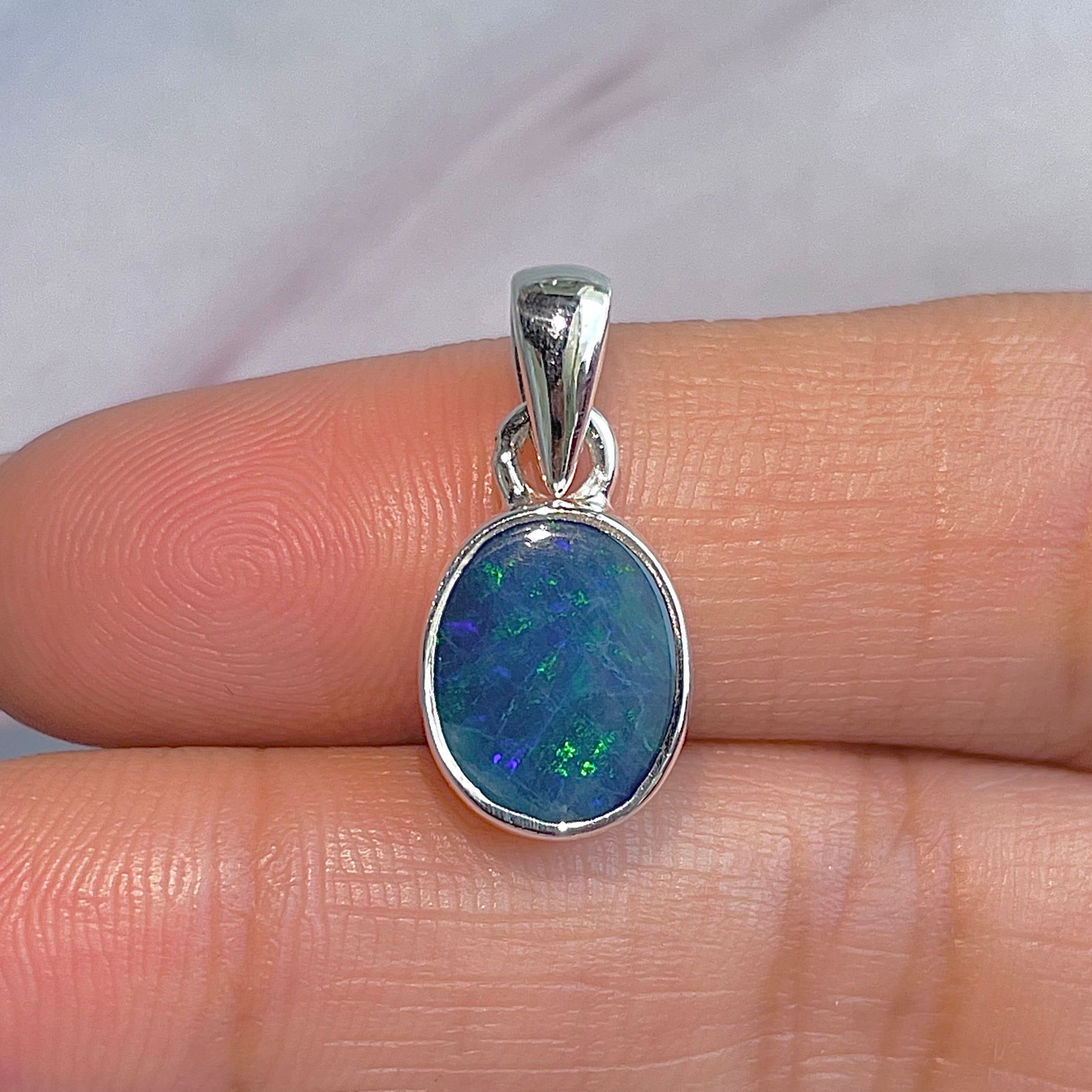 Australian Opal Pendant-(AOD-P-165.)