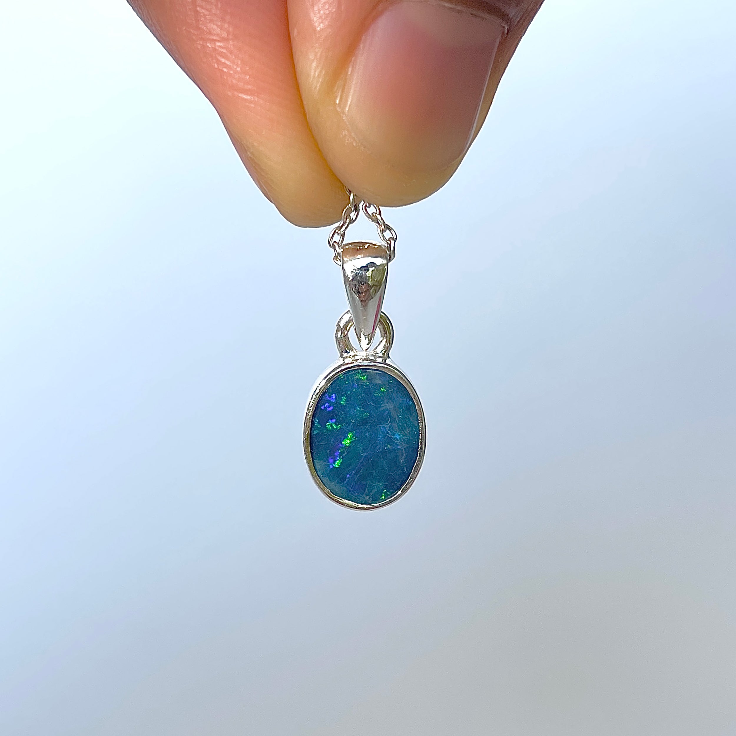 Australian Opal Pendant-(AOD-P-165.)