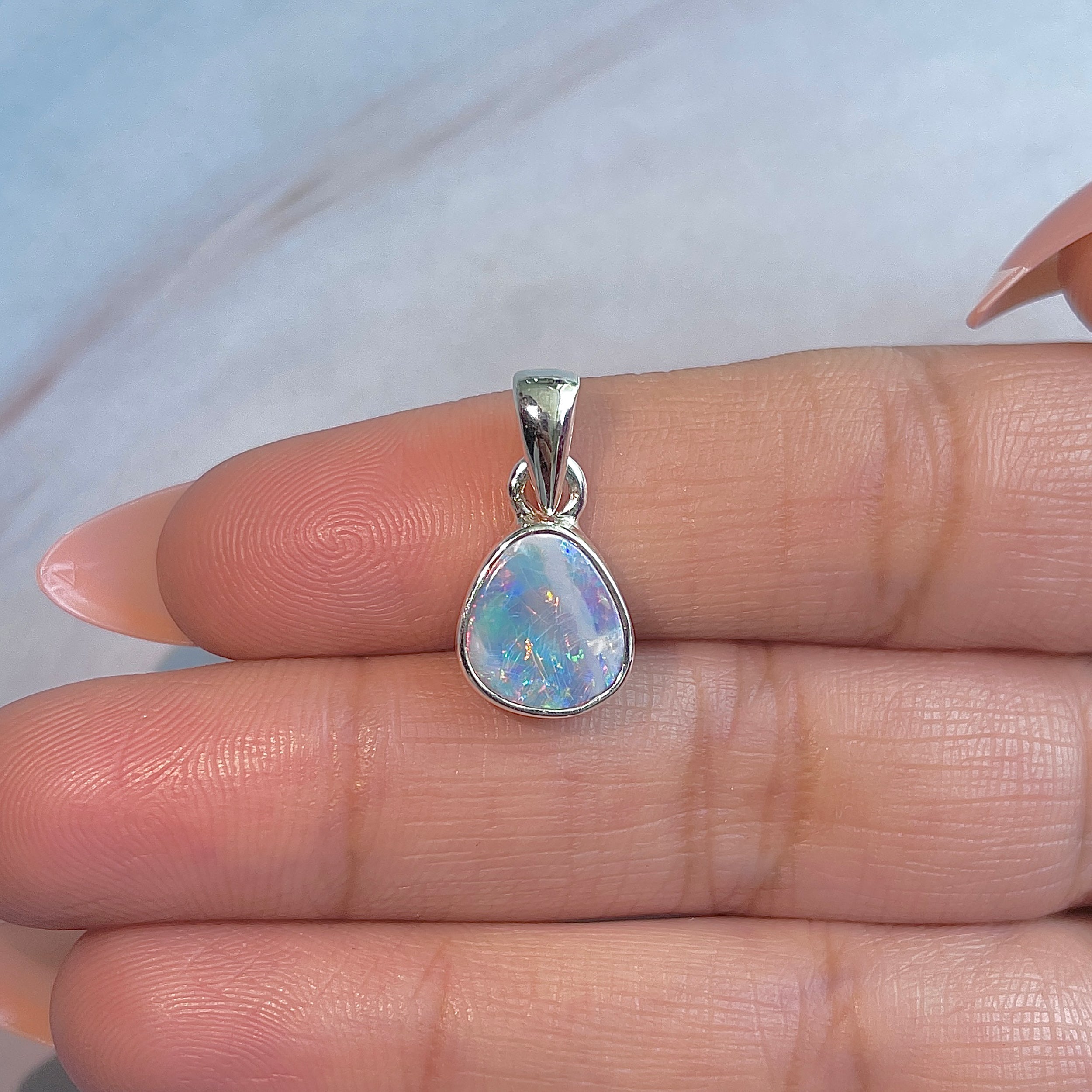 Australian Opal Pendant-(AOD-P-166.)