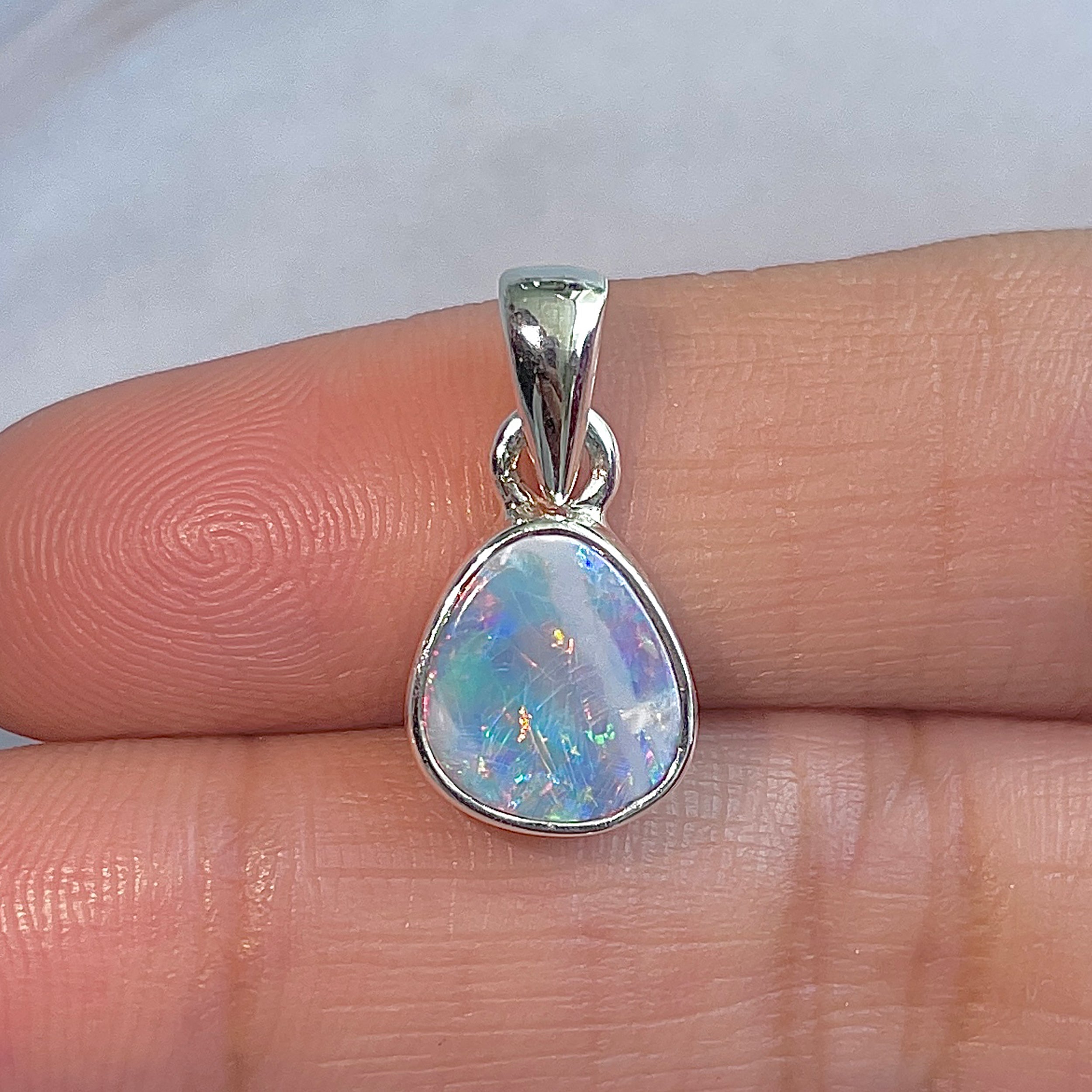 Australian Opal Pendant-(AOD-P-166.)