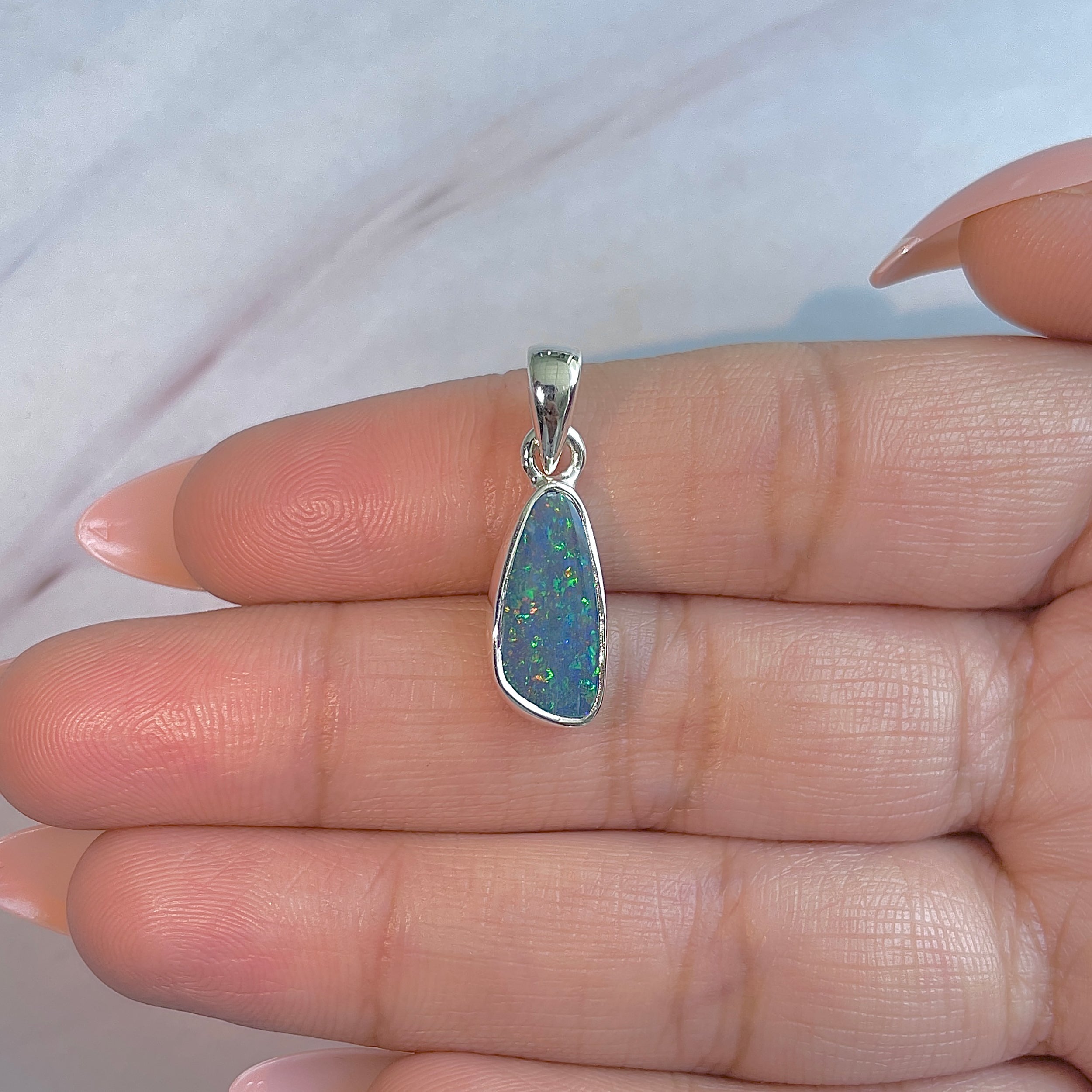 Australian Opal Pendant-(AOD-P-167.)