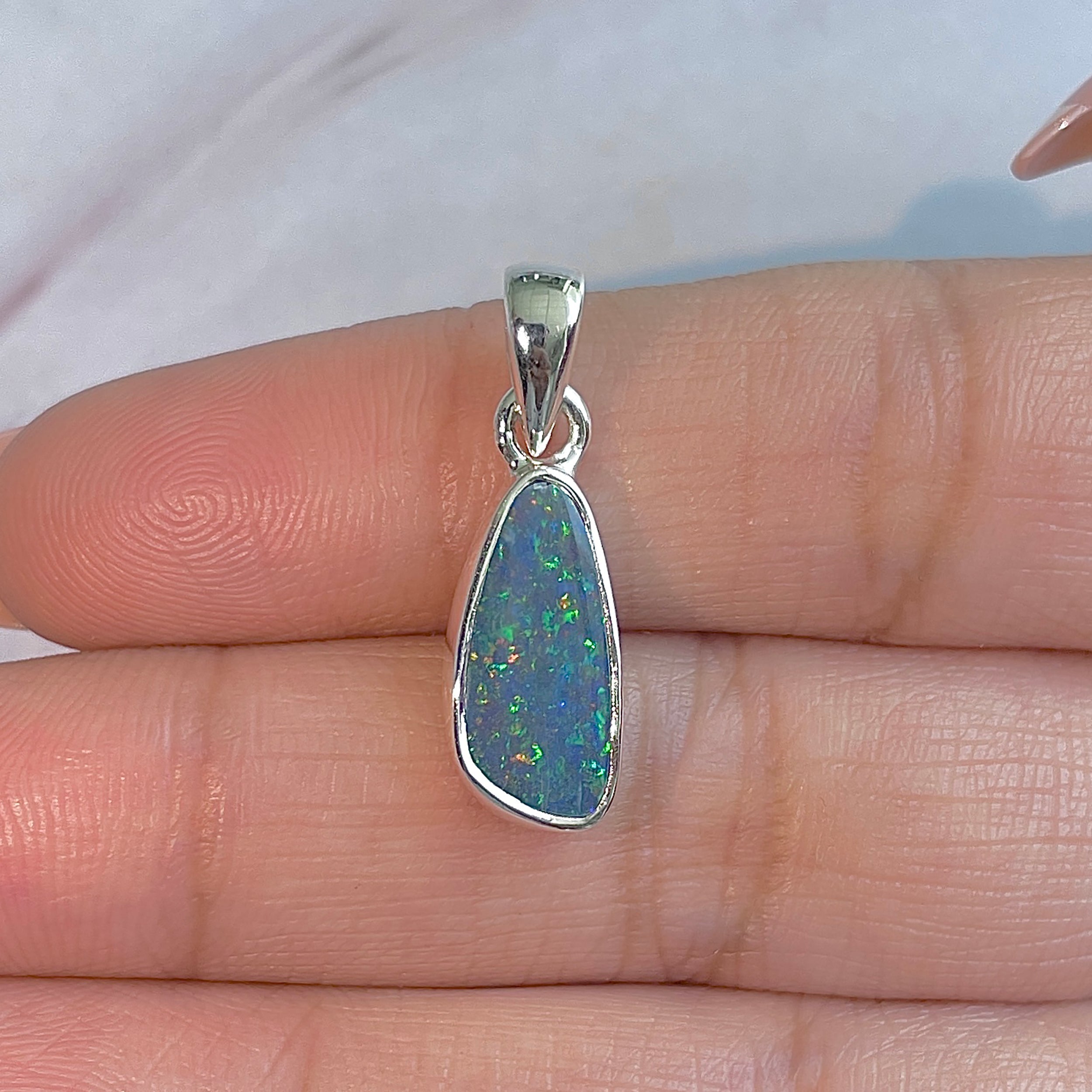Australian Opal Pendant-(AOD-P-167.)