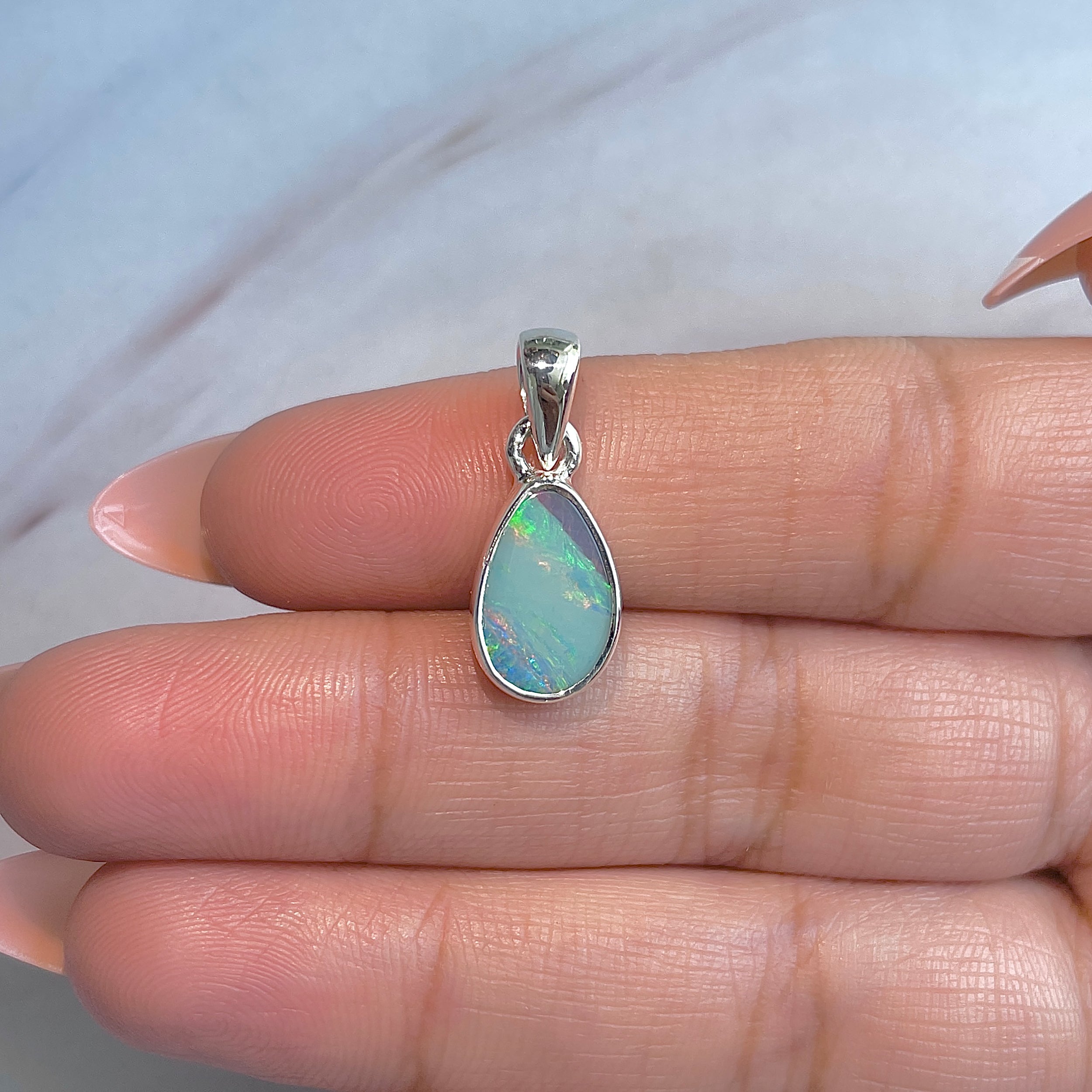 Australian Opal Pendant-(AOD-P-168.)