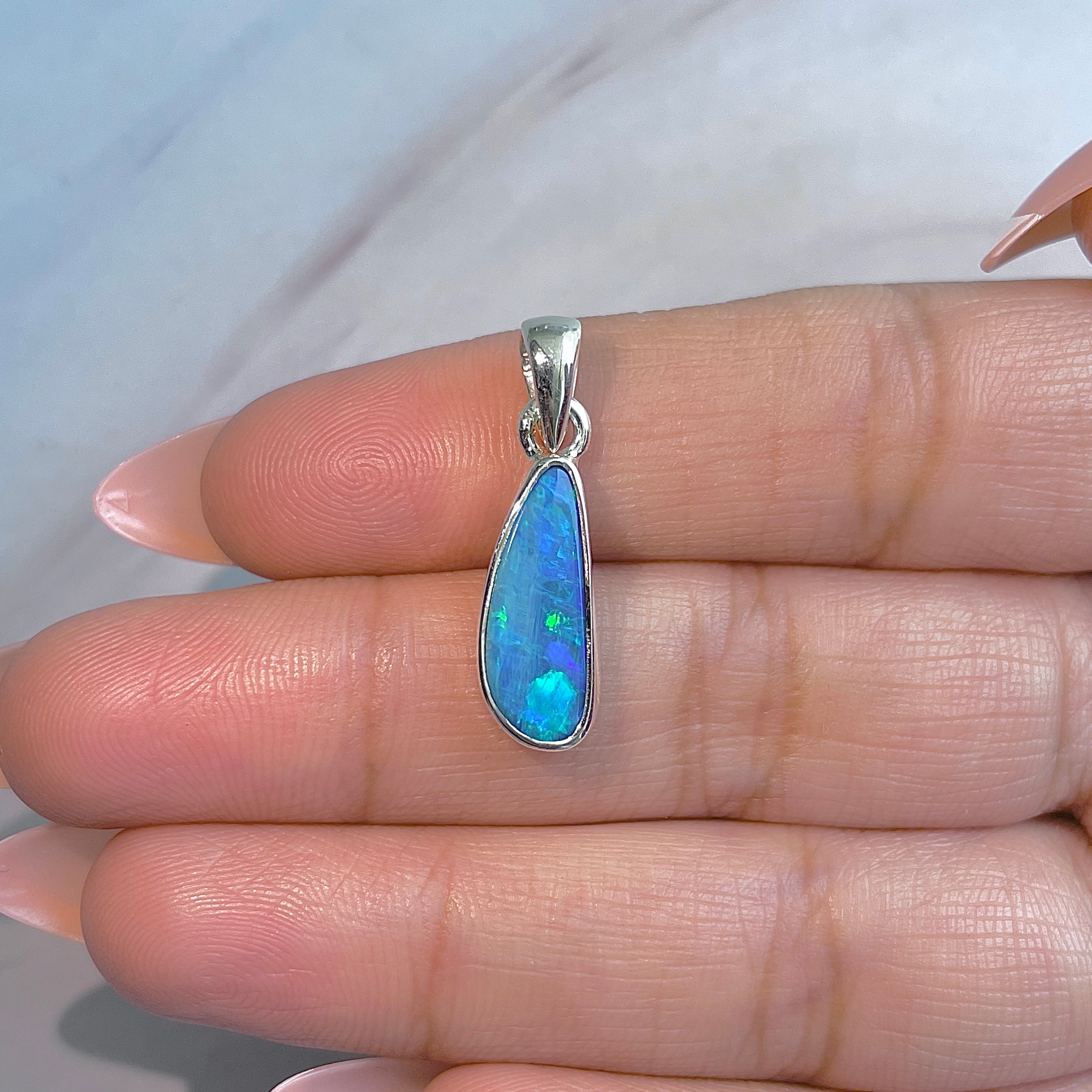 Australian Opal Pendant-(AOD-P-169.)