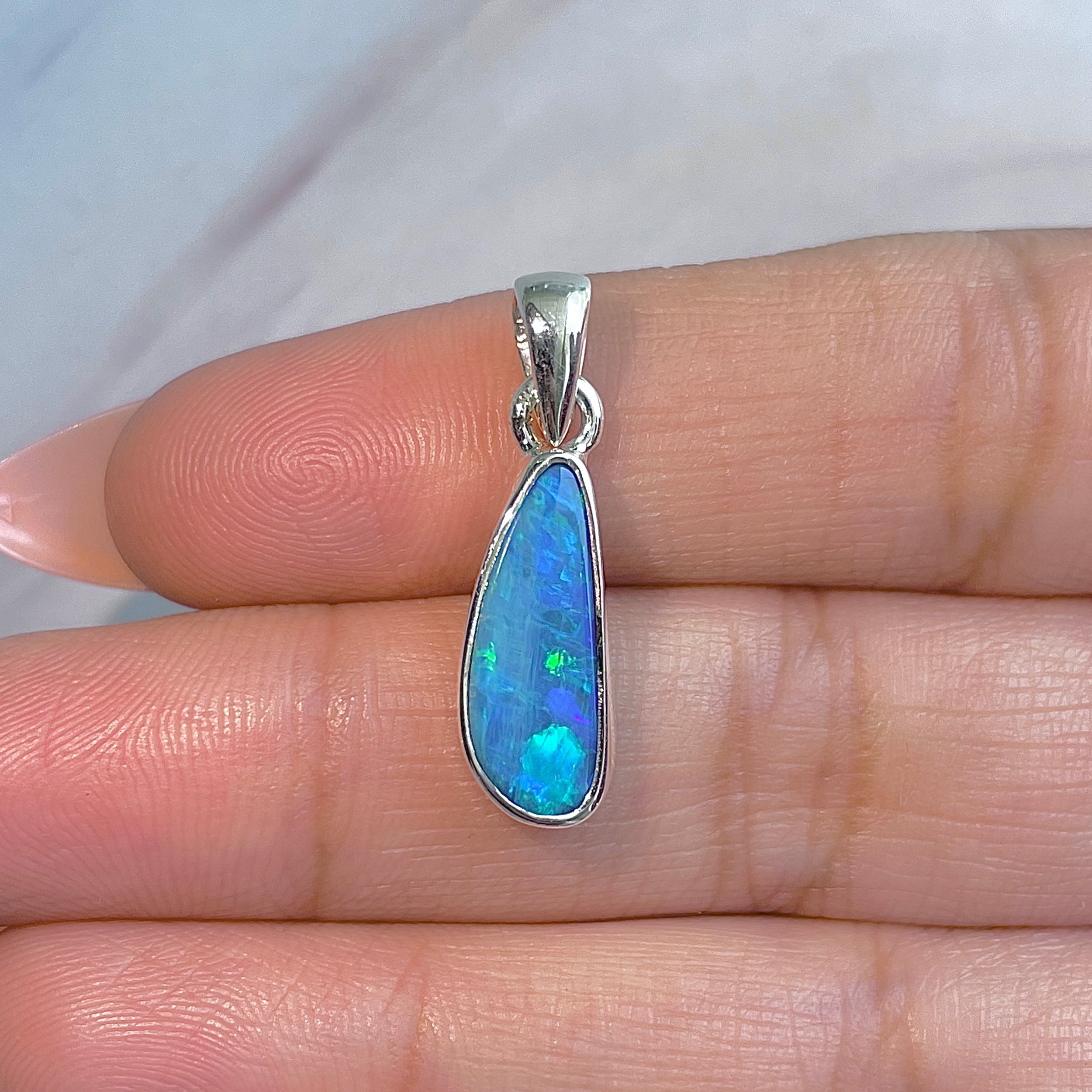 Australian Opal Pendant-(AOD-P-169.)