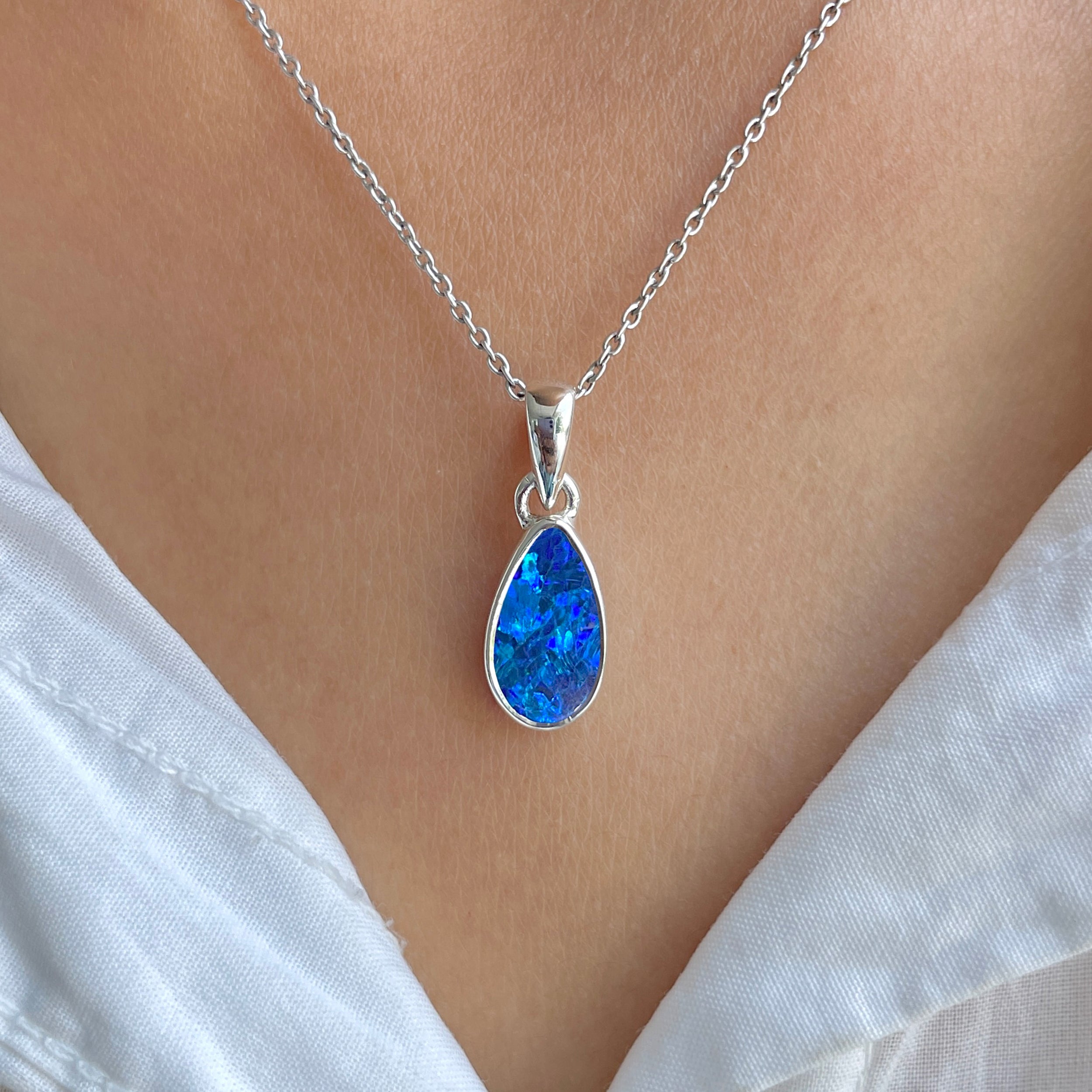 Australian Opal Pendant-(AOD-P-17.)