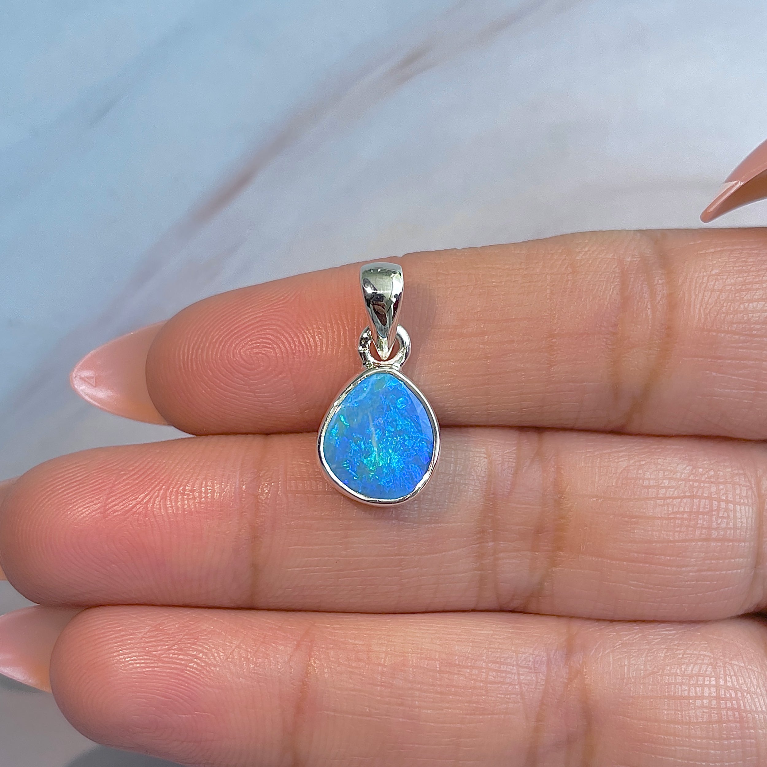 Australian Opal Pendant-(AOD-P-170.)