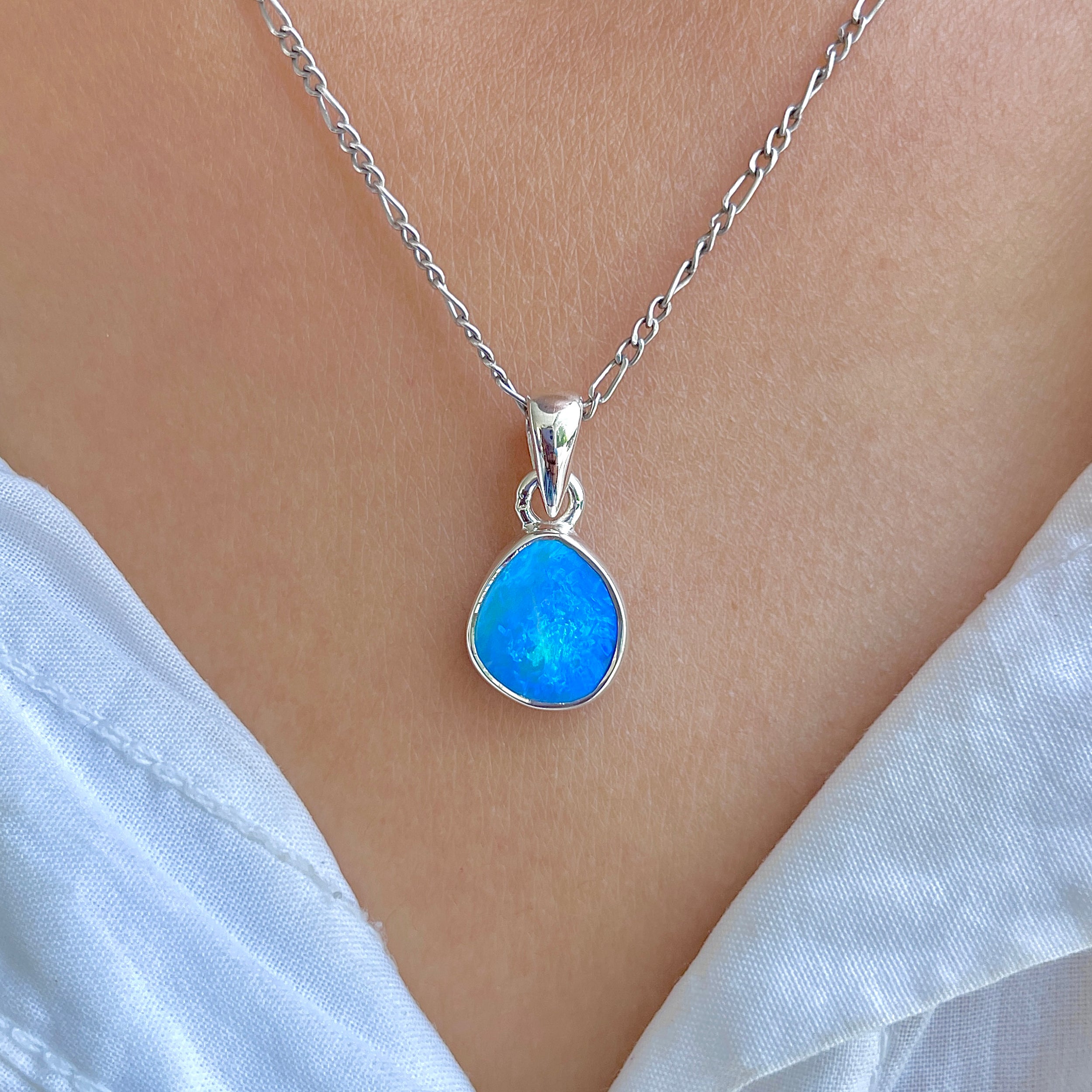 Australian Opal Pendant-(AOD-P-170.)