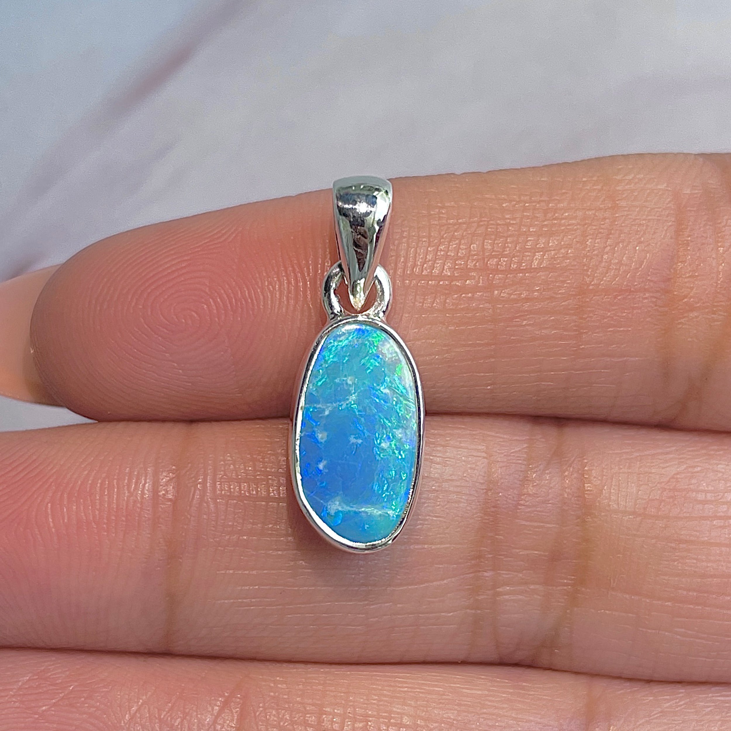 Australian Opal Pendant-(AOD-P-171.)