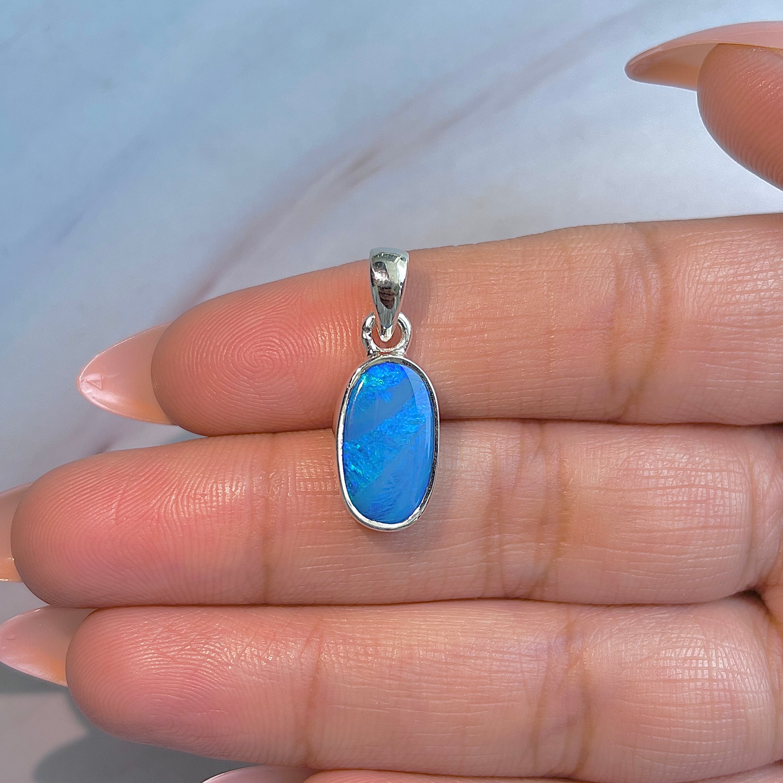 Australian Opal Pendant-(AOD-P-172.)