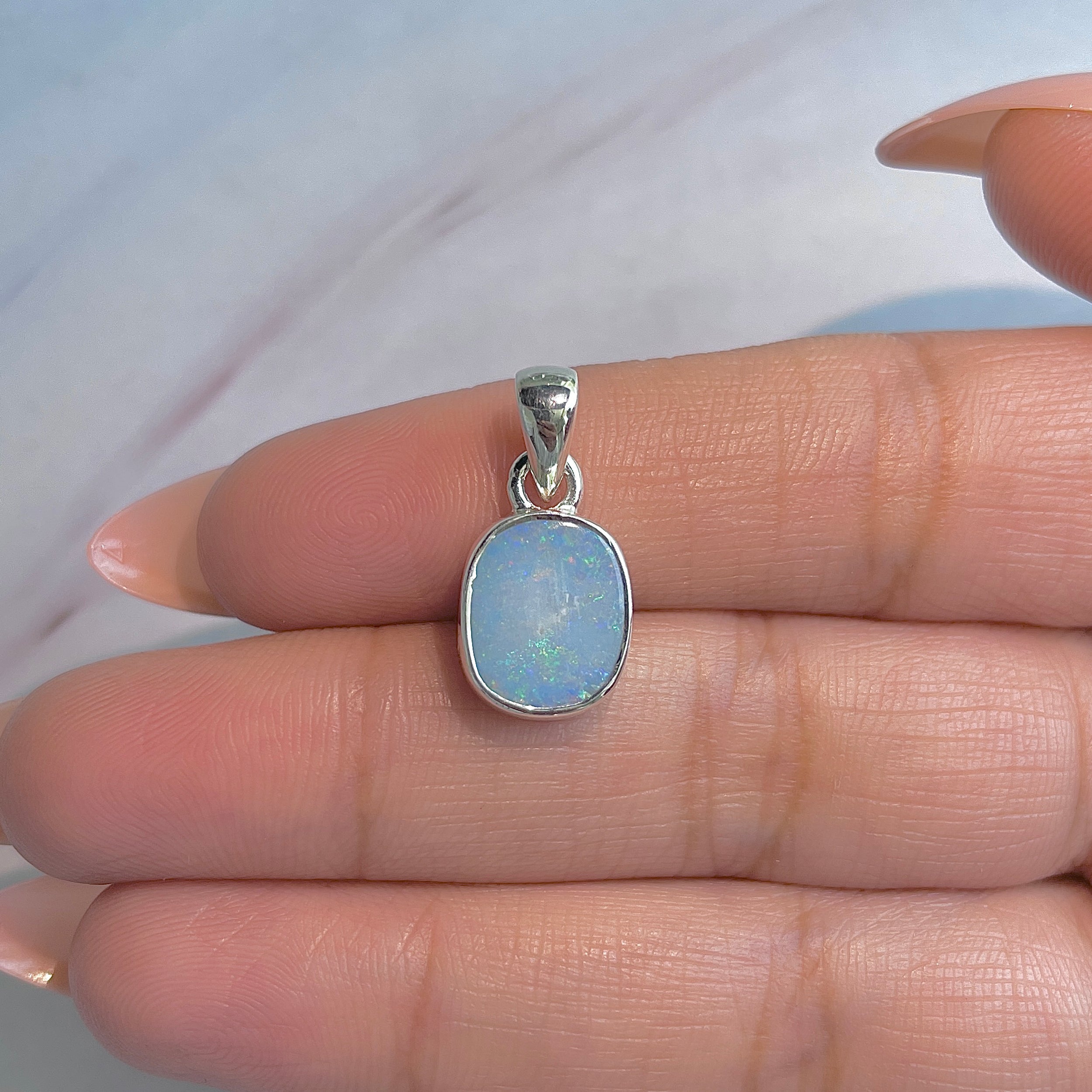 Australian Opal Pendant-(AOD-P-173.)