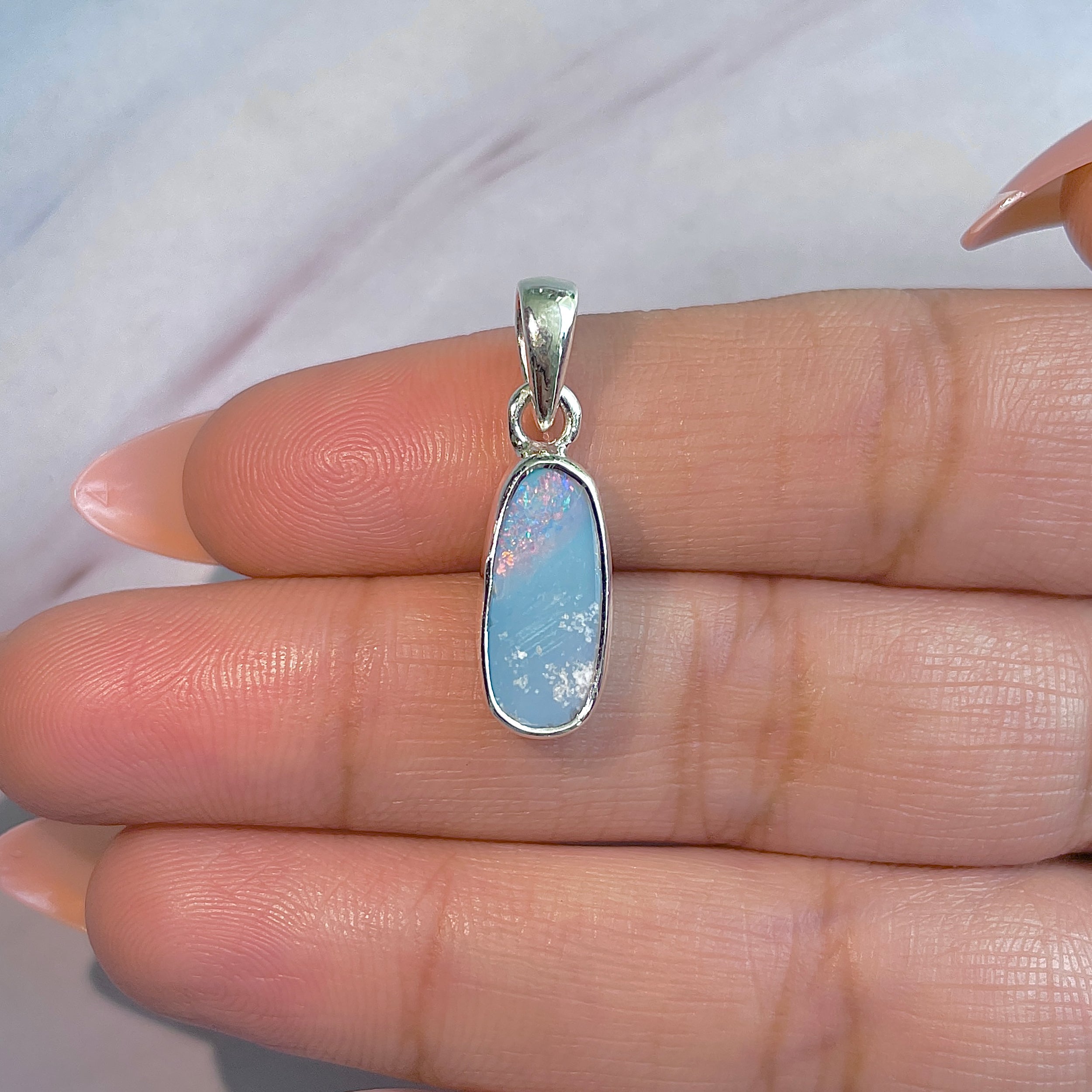 Australian Opal Pendant-(AOD-P-174.)
