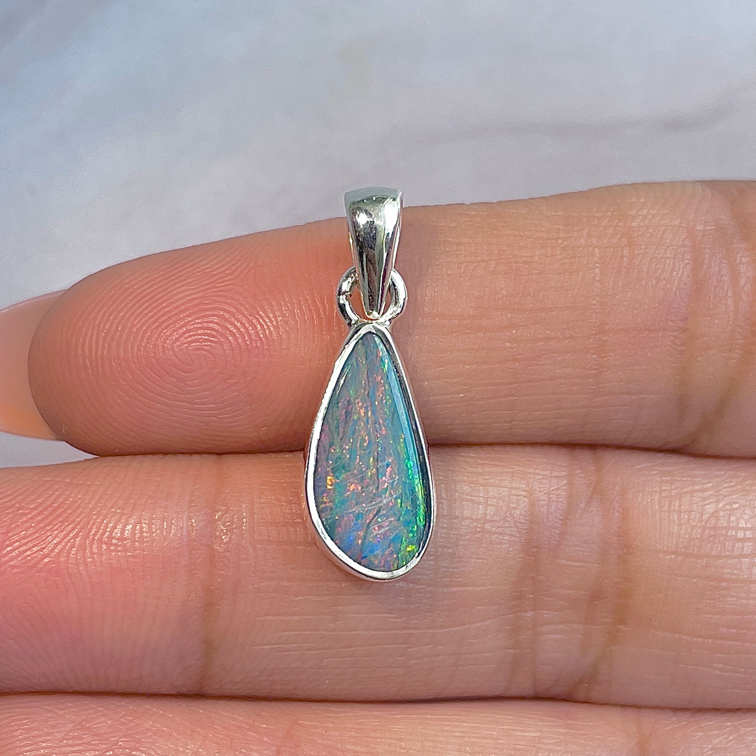 Australian Opal Pendant-(AOD-P-176.)