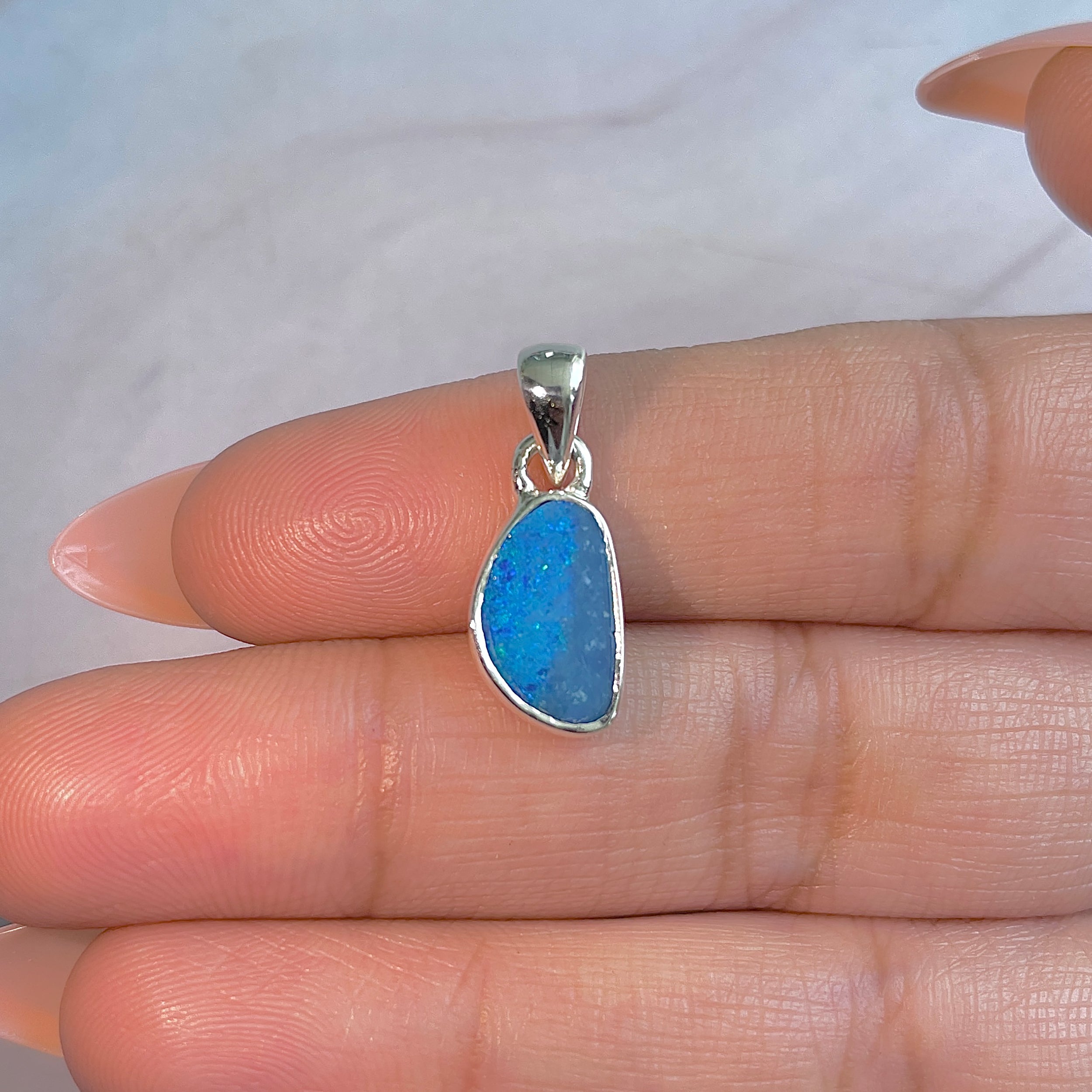 Australian Opal Pendant-(AOD-P-177.)