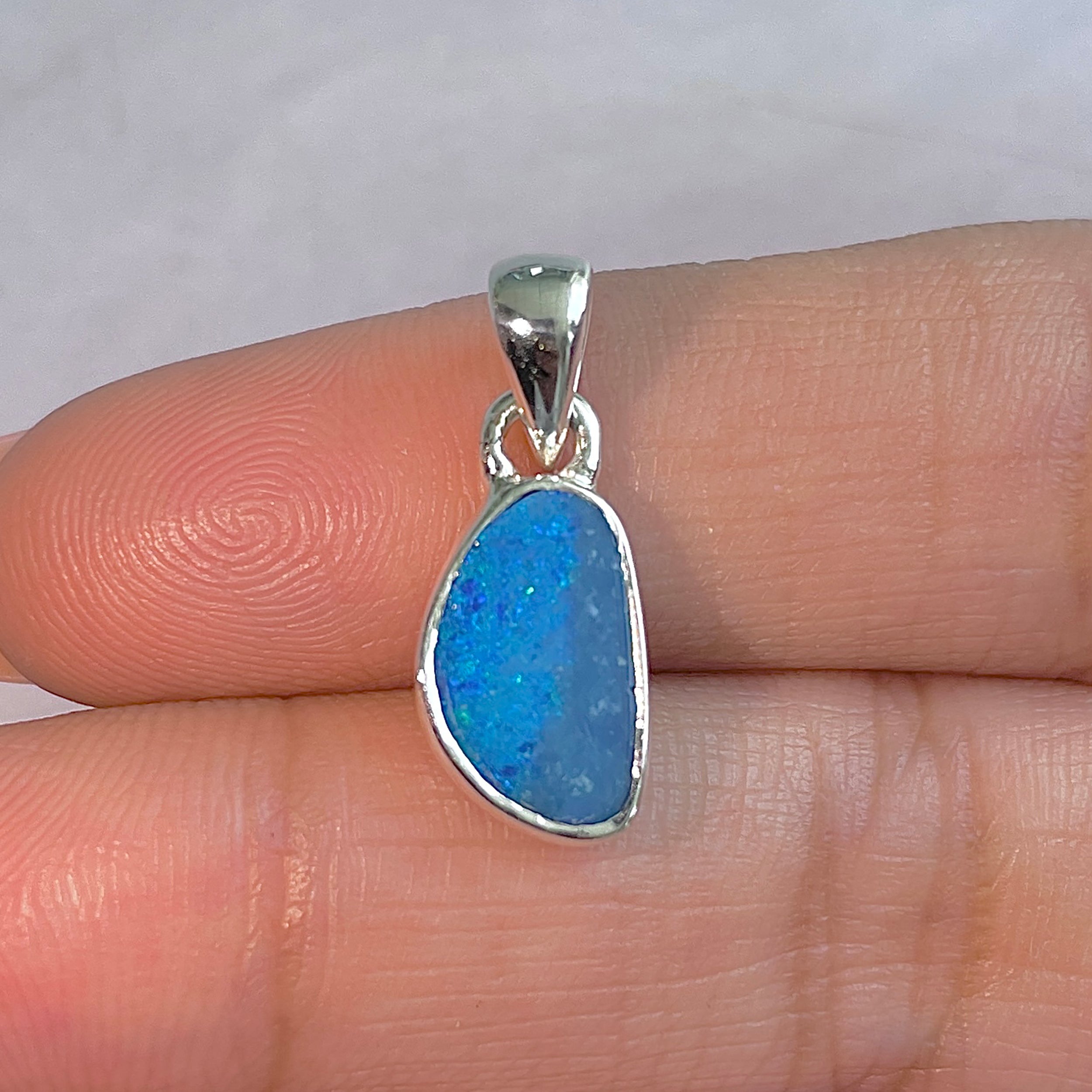 Australian Opal Pendant-(AOD-P-177.)