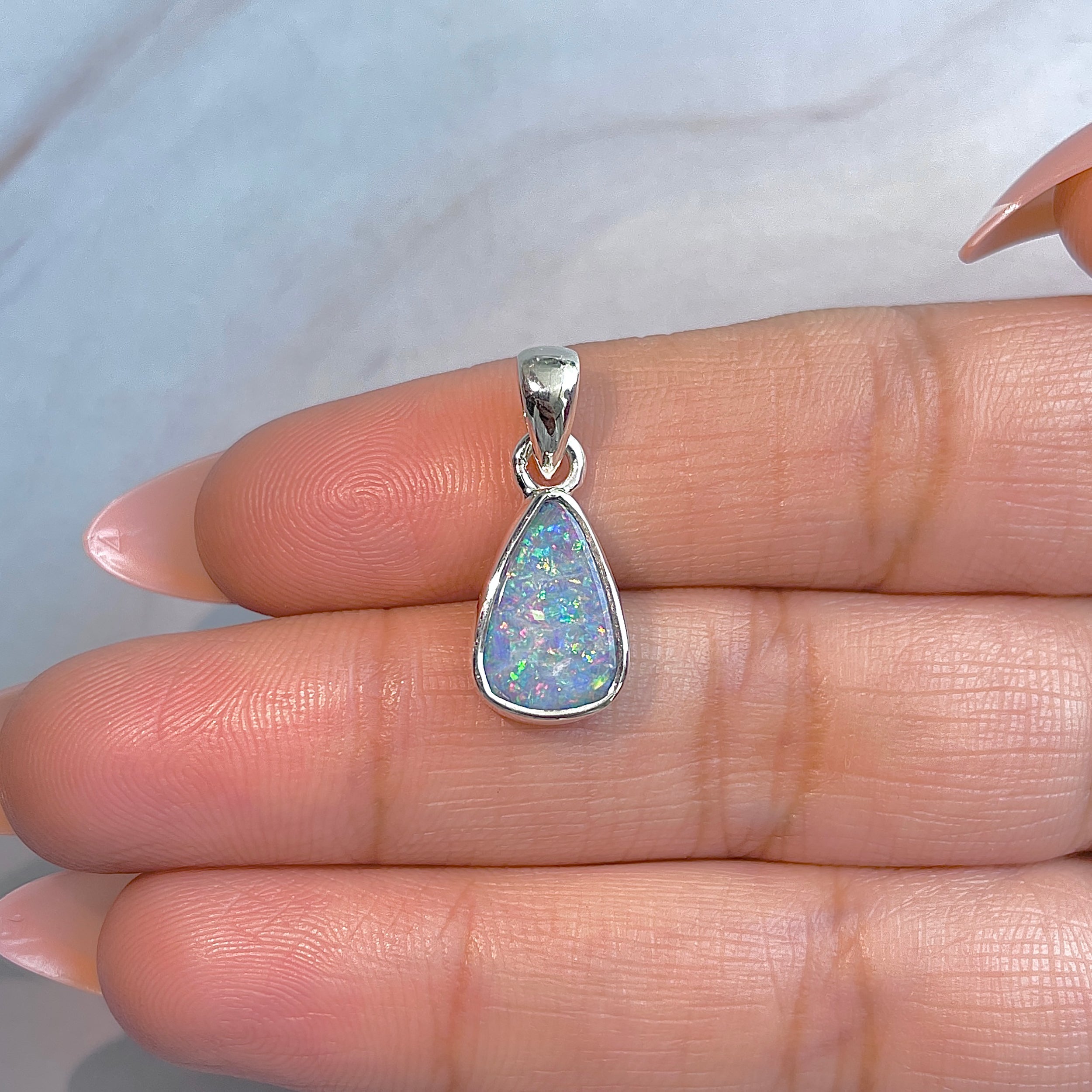 Australian Opal Pendant-(AOD-P-178.)