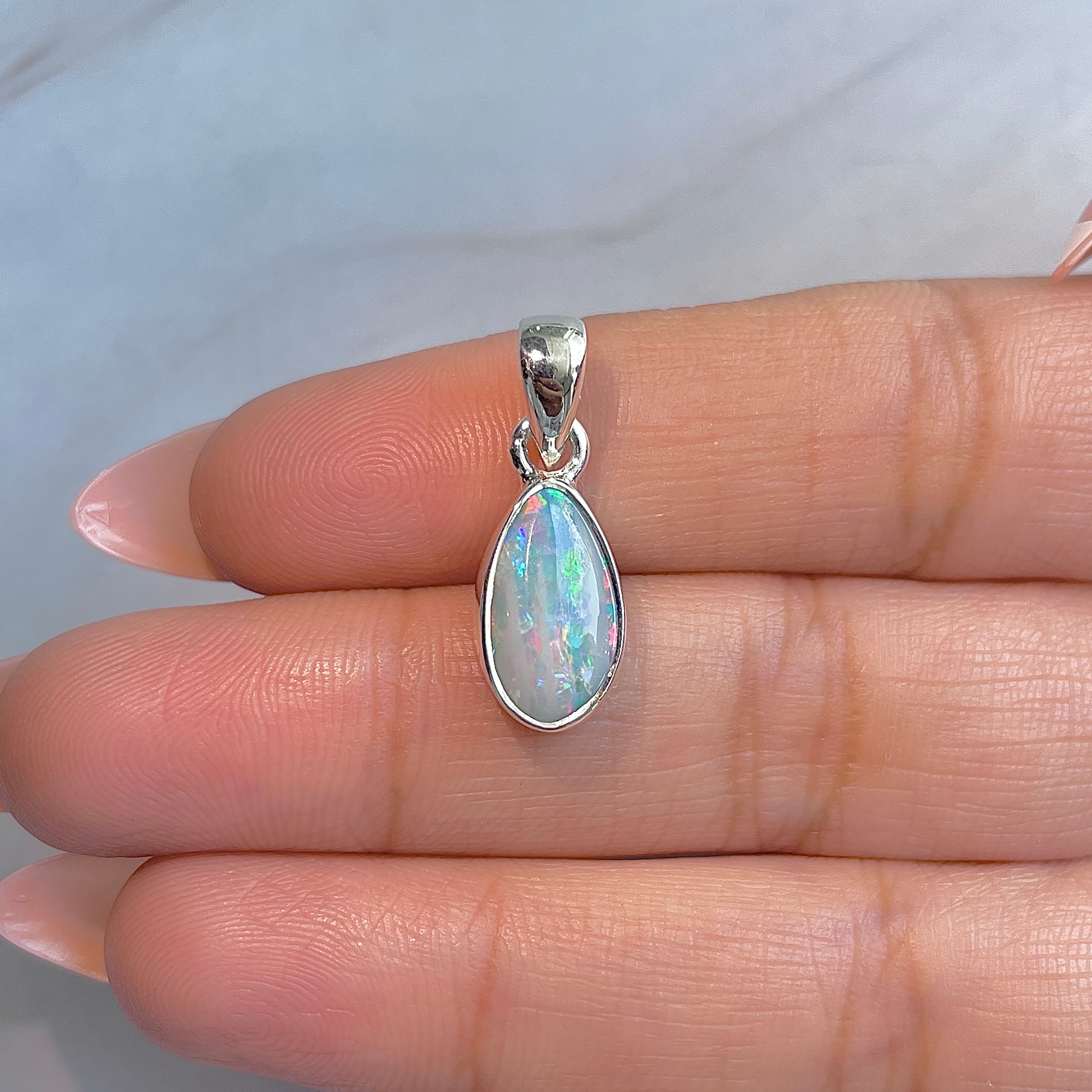 Australian Opal Pendant-(AOD-P-179.)
