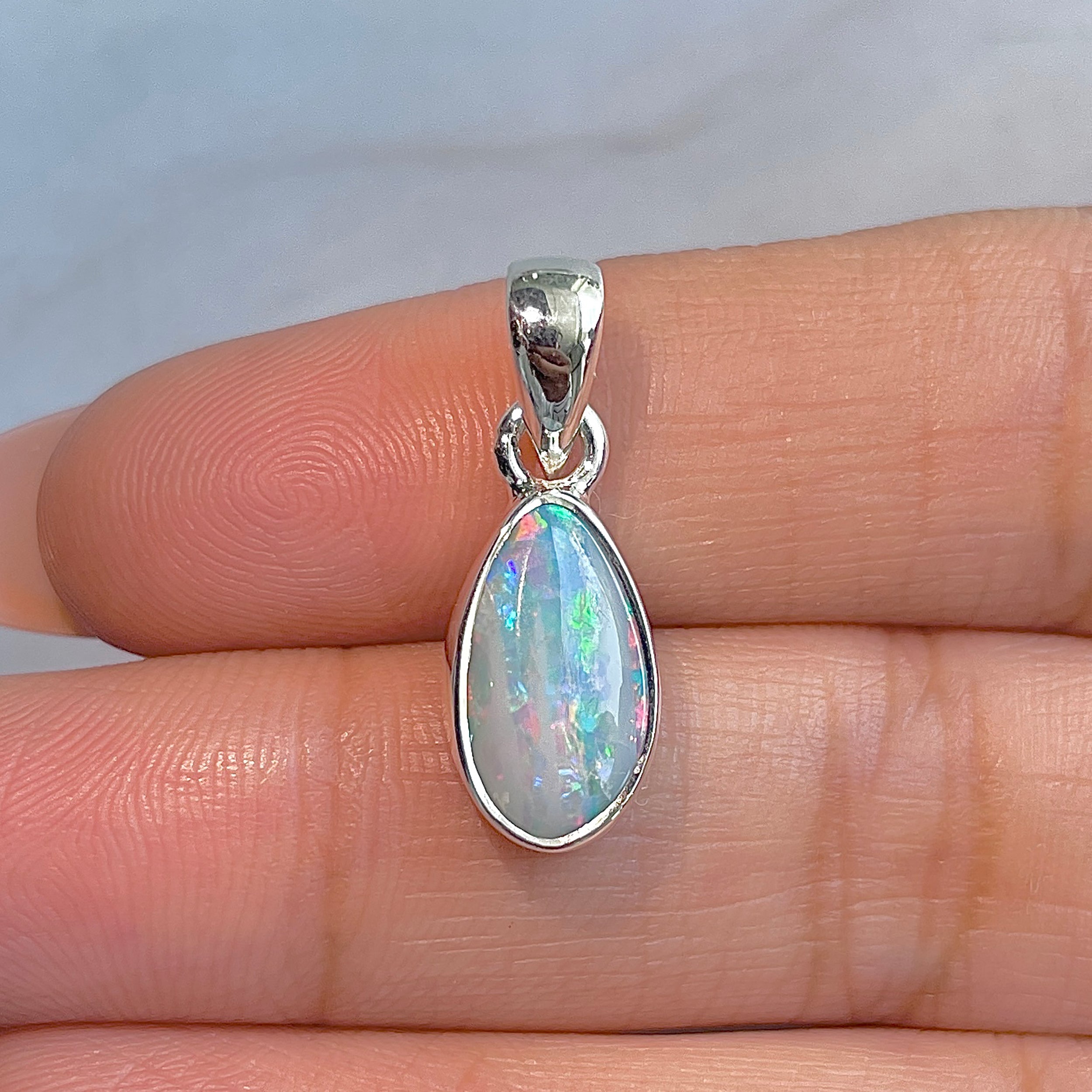 Australian Opal Pendant-(AOD-P-179.)