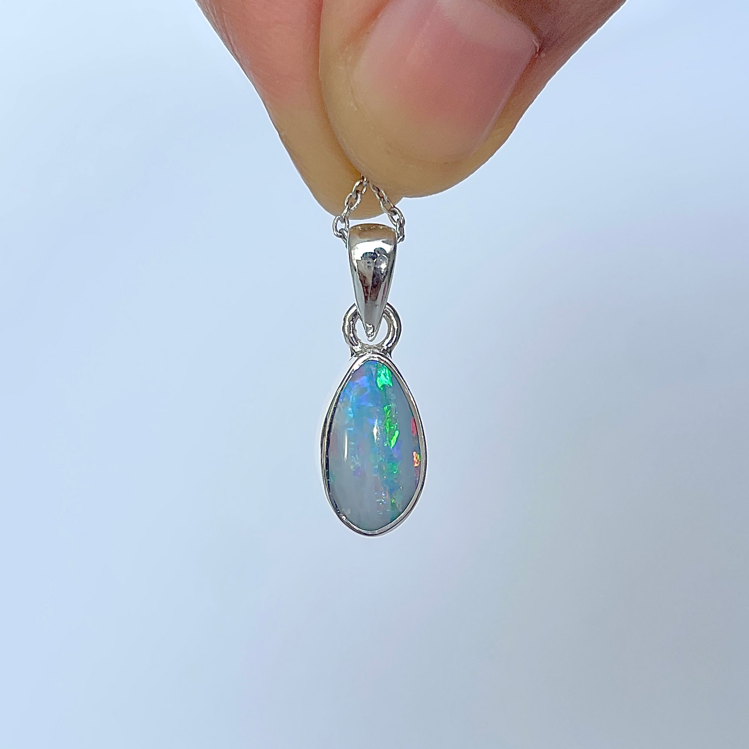 Australian Opal Pendant-(AOD-P-179.)