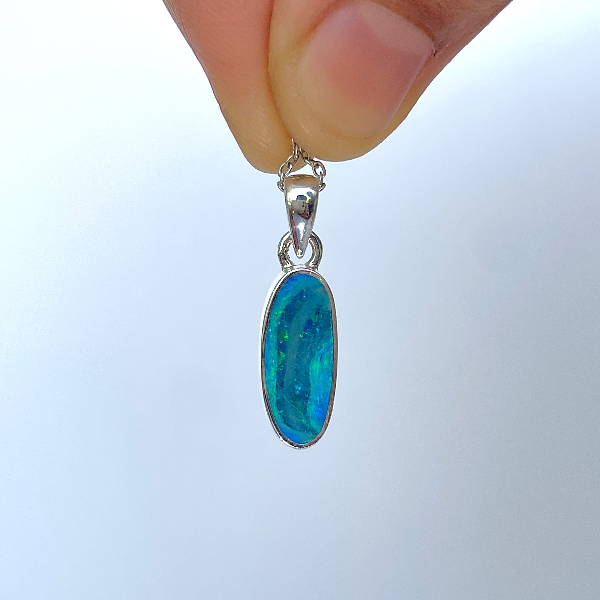 Australian Opal Pendant-(AOD-P-180.)