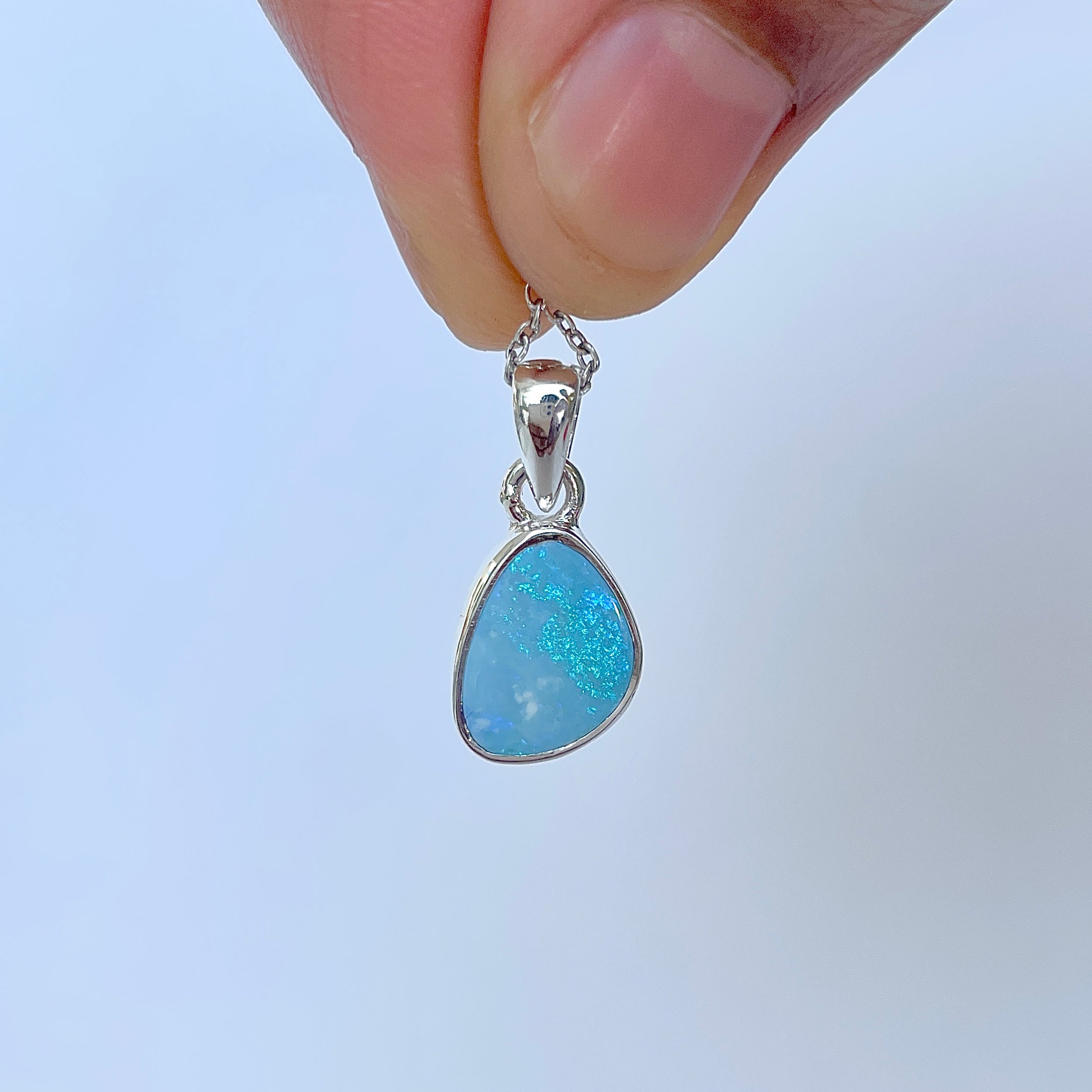 Australian Opal Pendant-(AOD-P-181.)