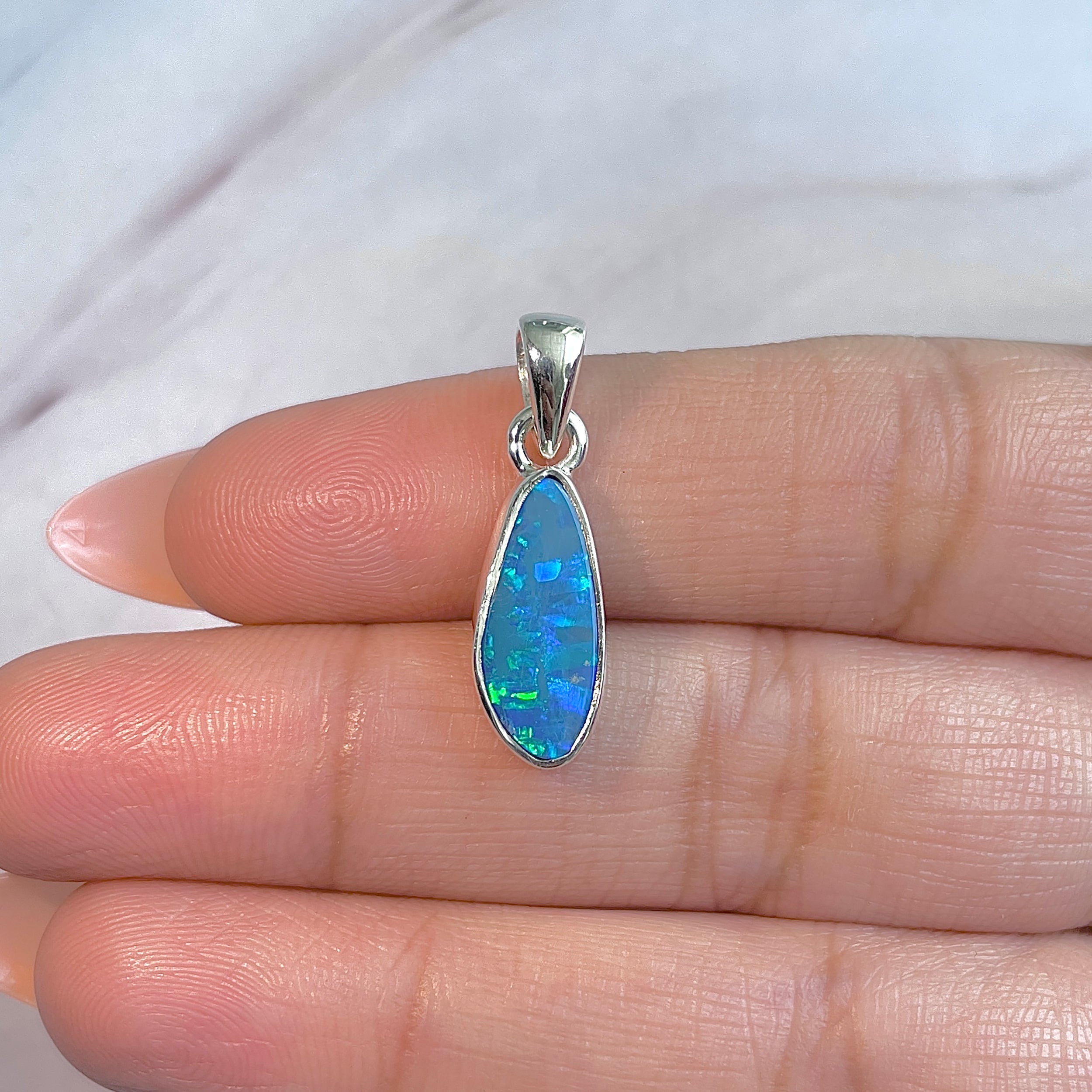 Australian Opal Pendant-(AOD-P-183.)