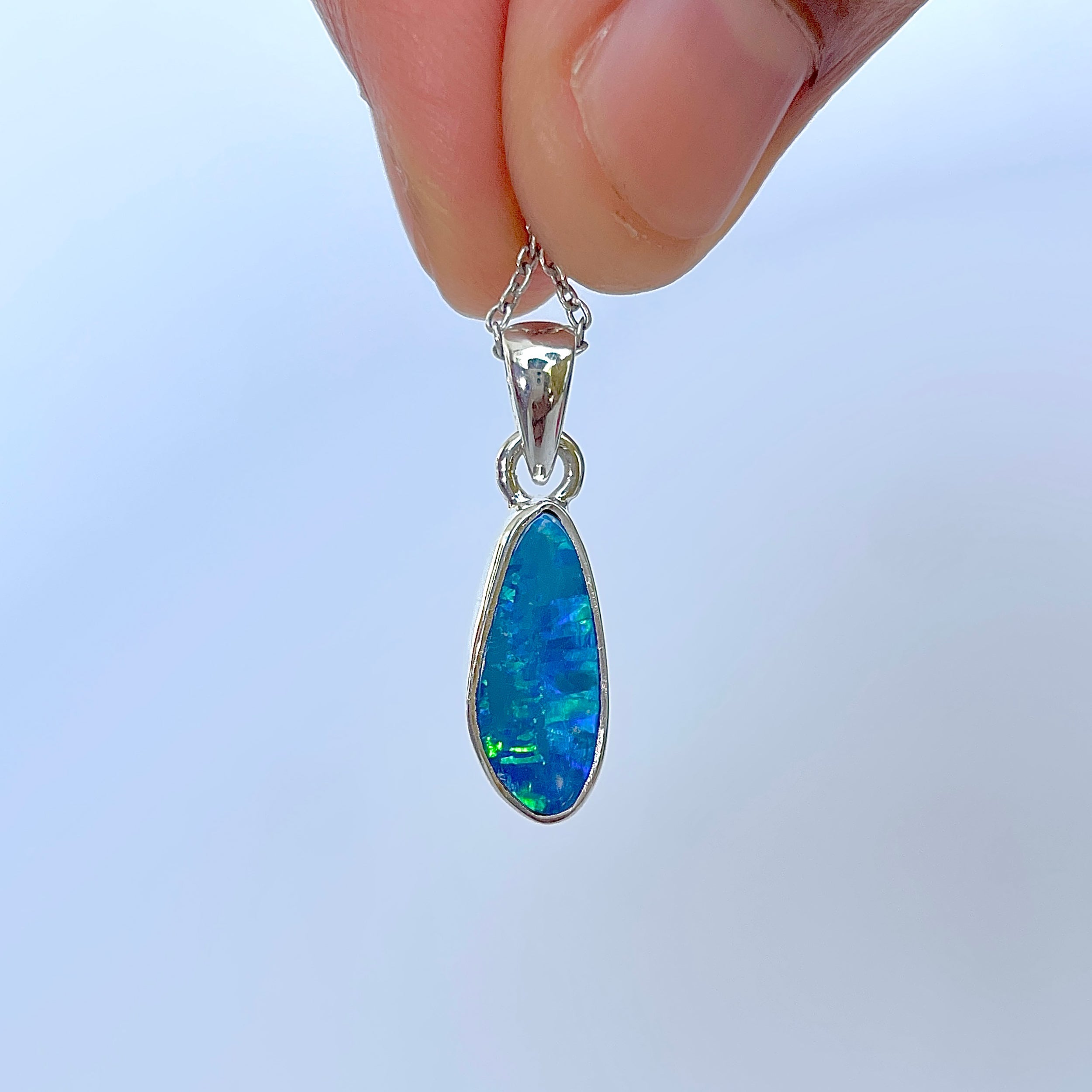 Australian Opal Pendant-(AOD-P-183.)