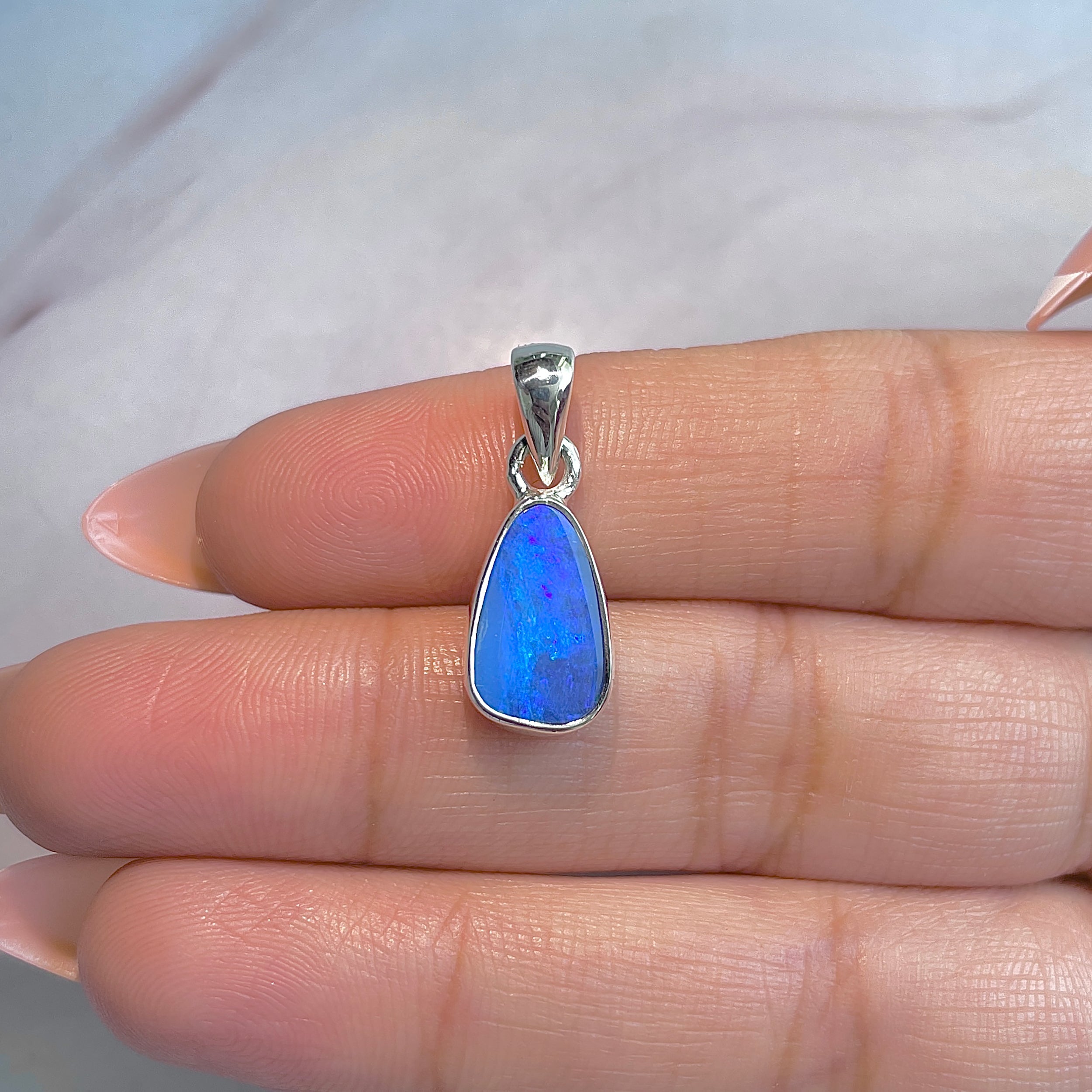 Australian Opal Pendant-(AOD-P-184.)