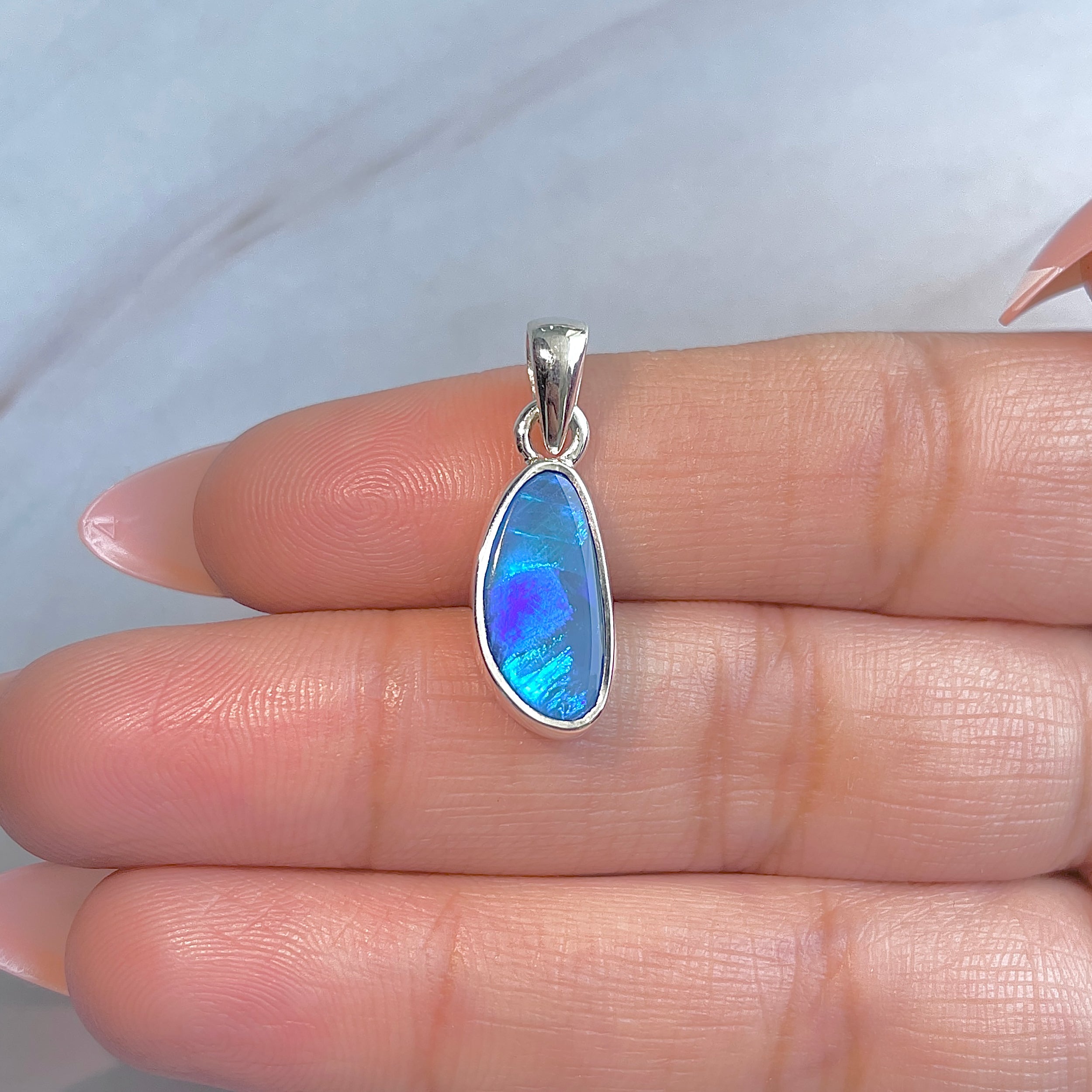 Australian Opal Pendant-(AOD-P-185.)