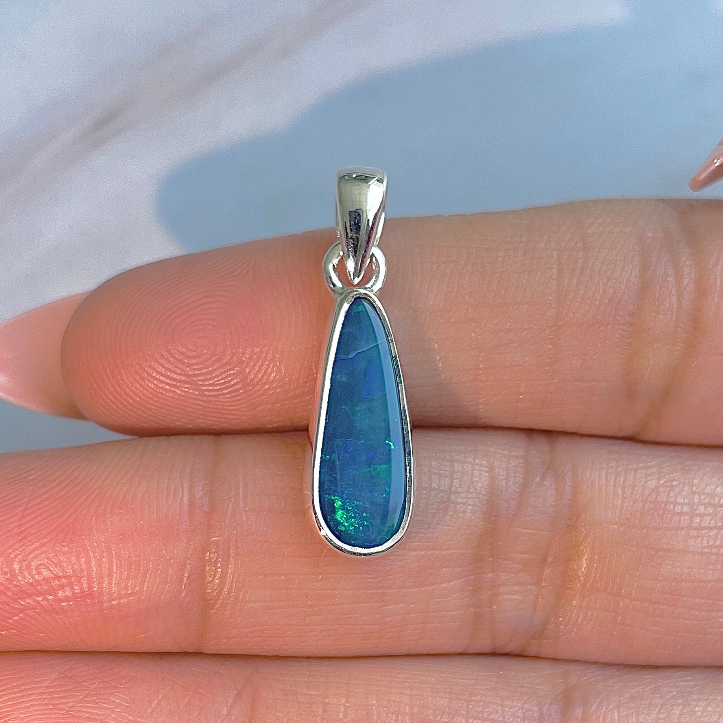 Australian Opal Pendant-(AOD-P-186.)