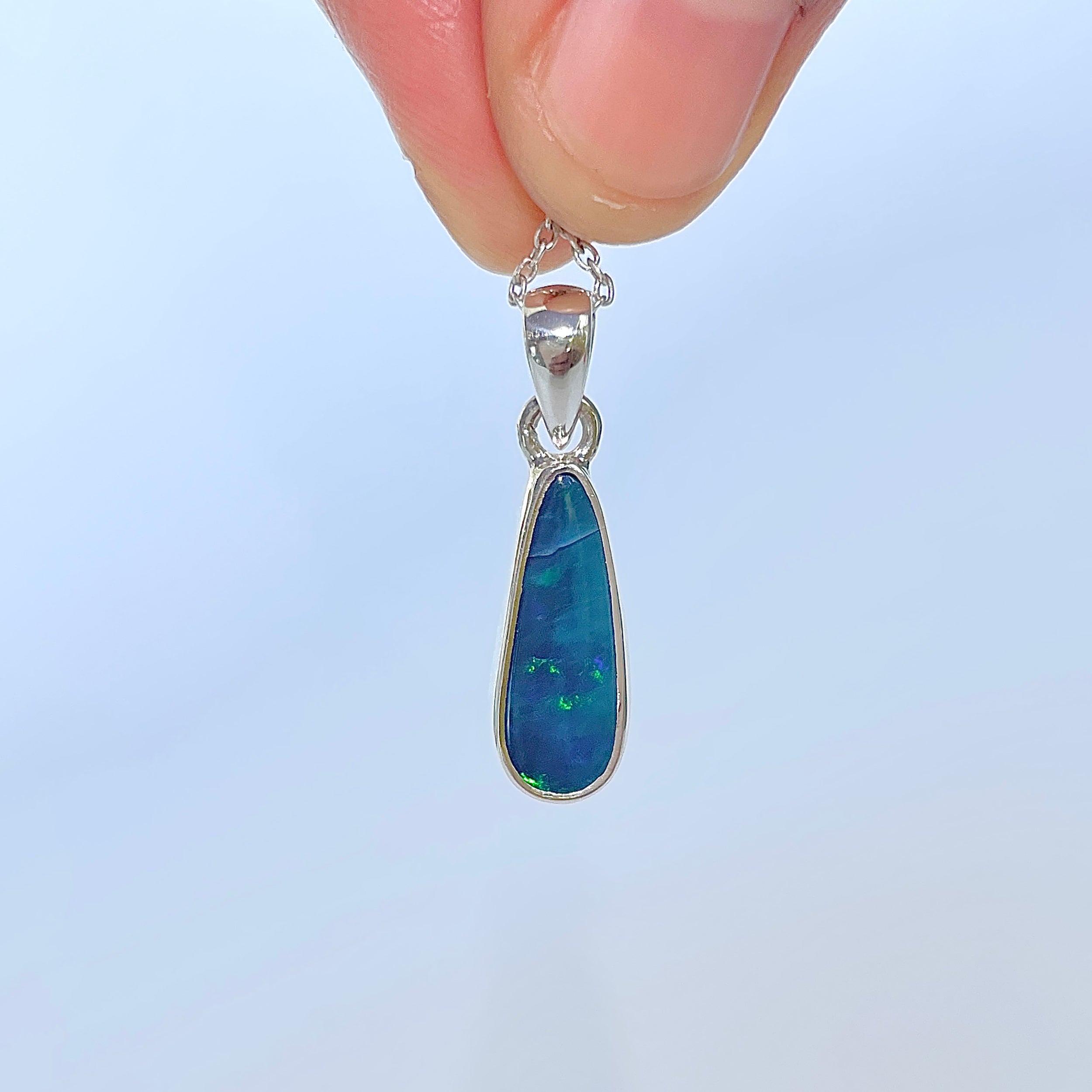 Australian Opal Pendant-(AOD-P-186.)