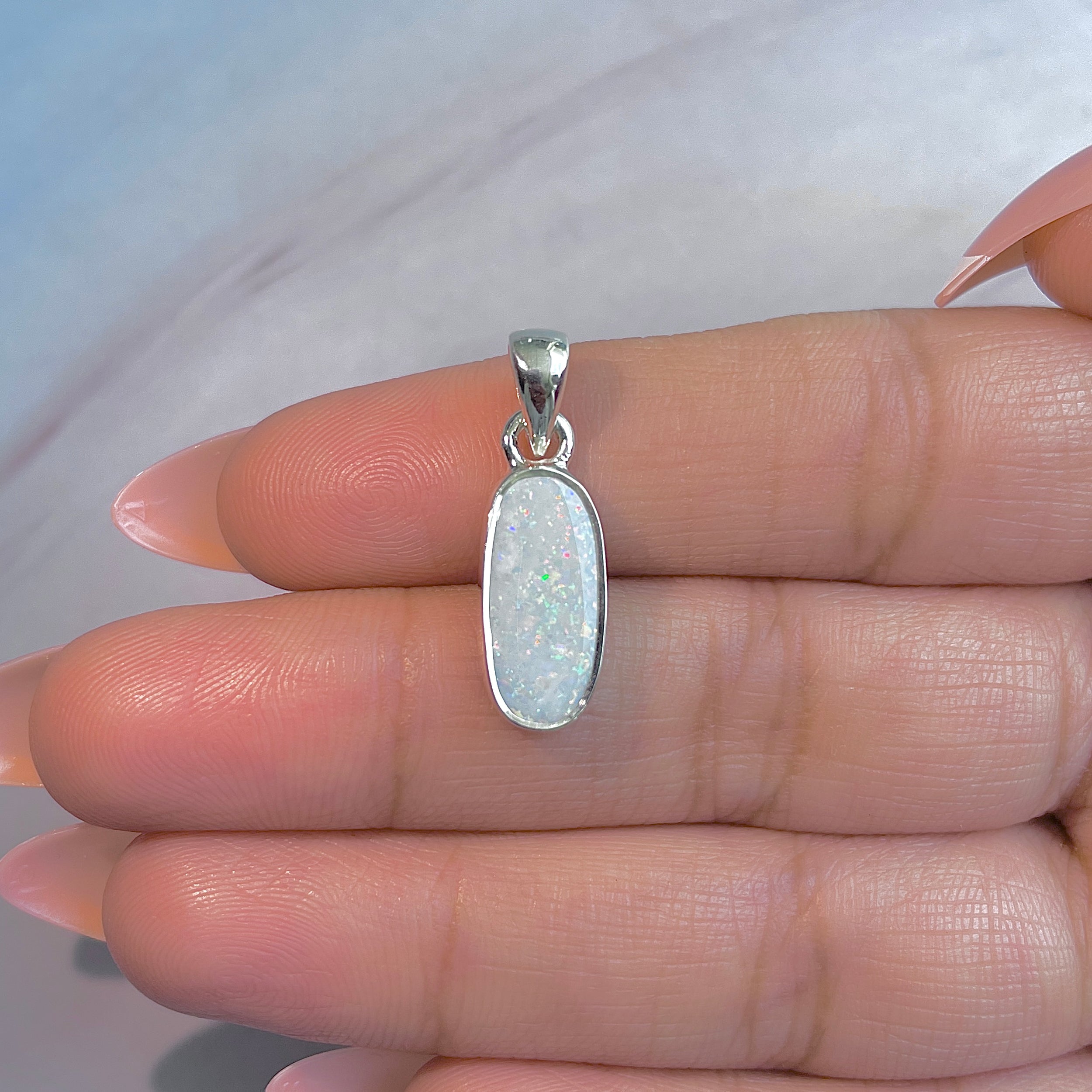 Australian Opal Pendant-(AOD-P-187.)