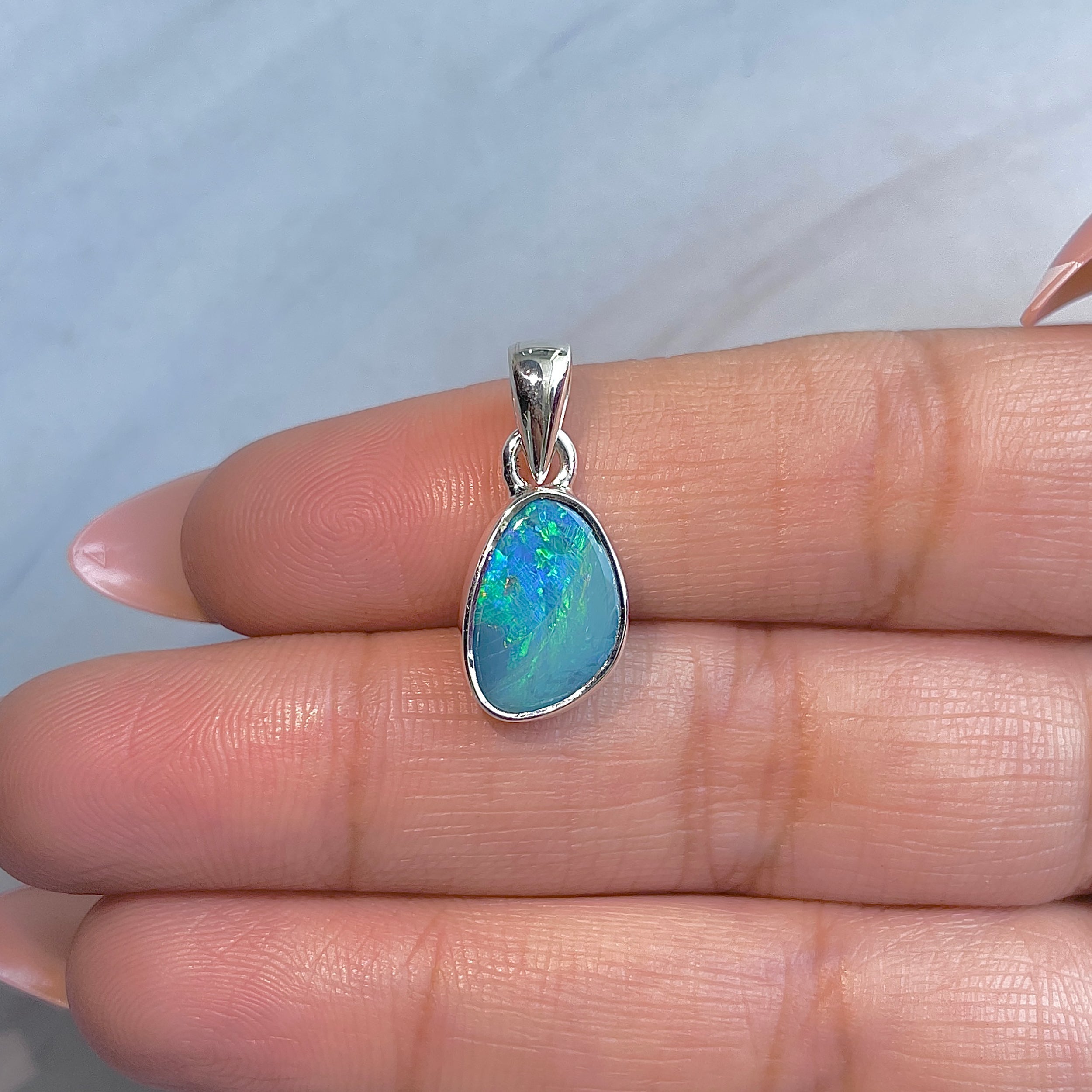 Australian Opal Pendant-(AOD-P-188.)
