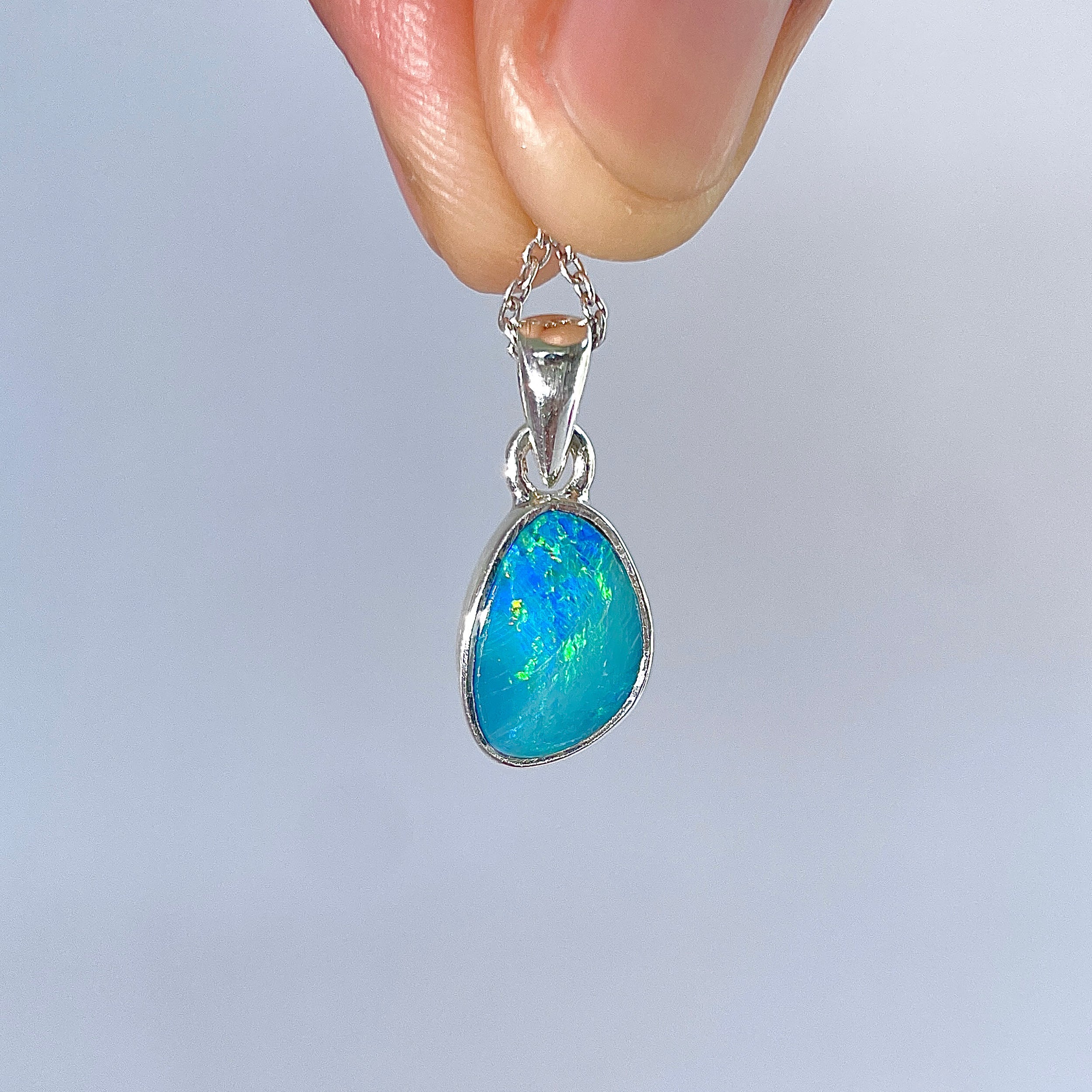 Australian Opal Pendant-(AOD-P-188.)
