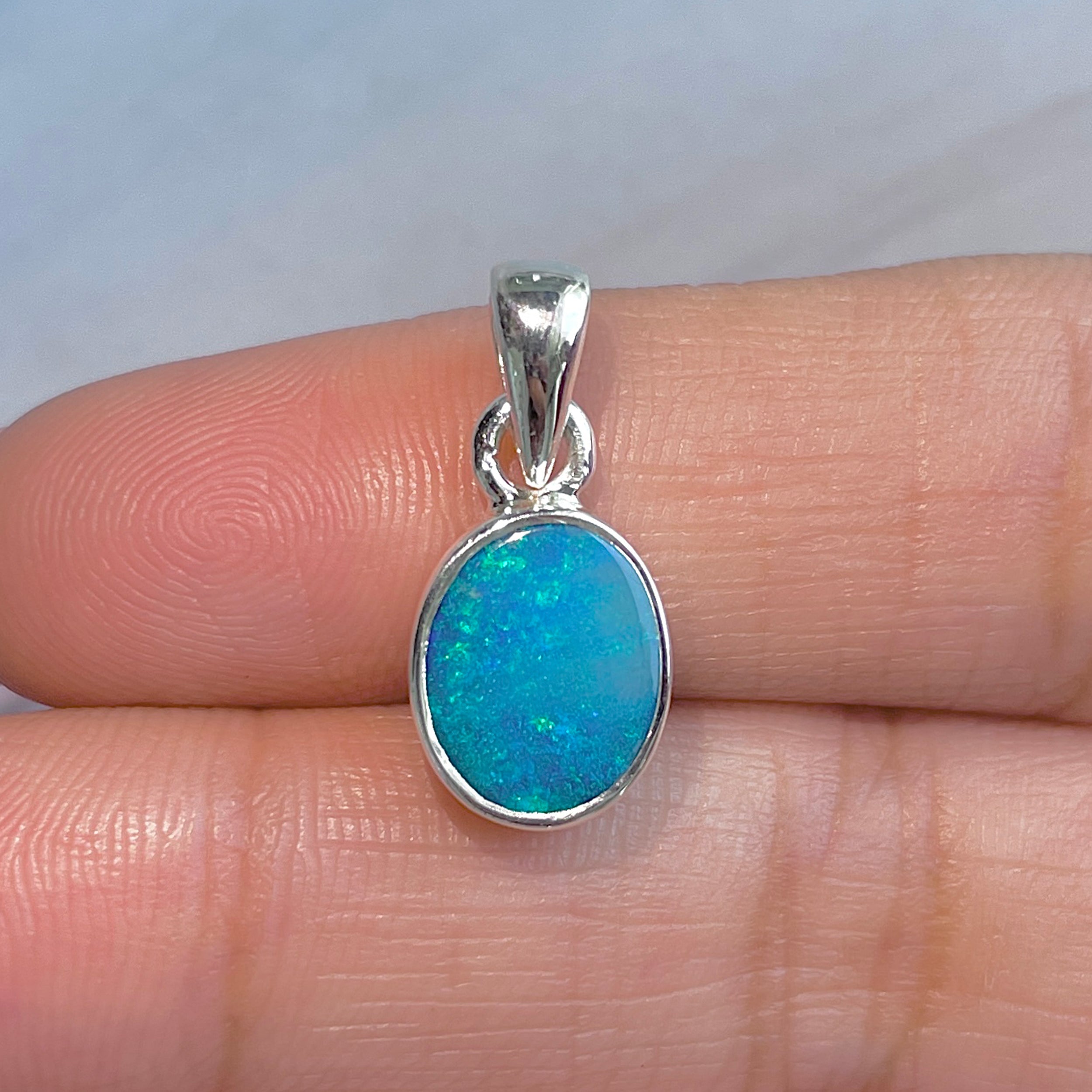 Australian Opal Pendant-(AOD-P-189.)