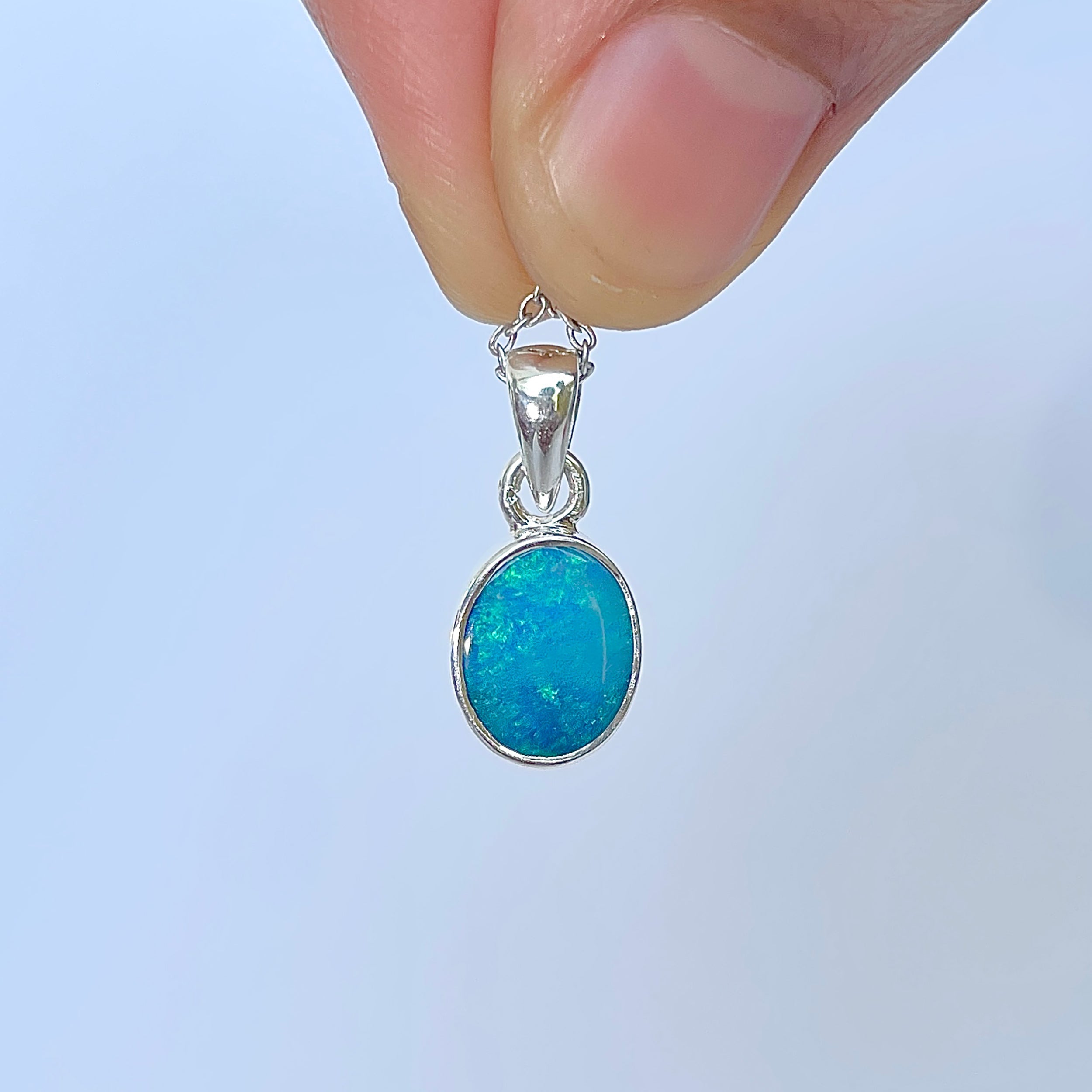 Australian Opal Pendant-(AOD-P-189.)
