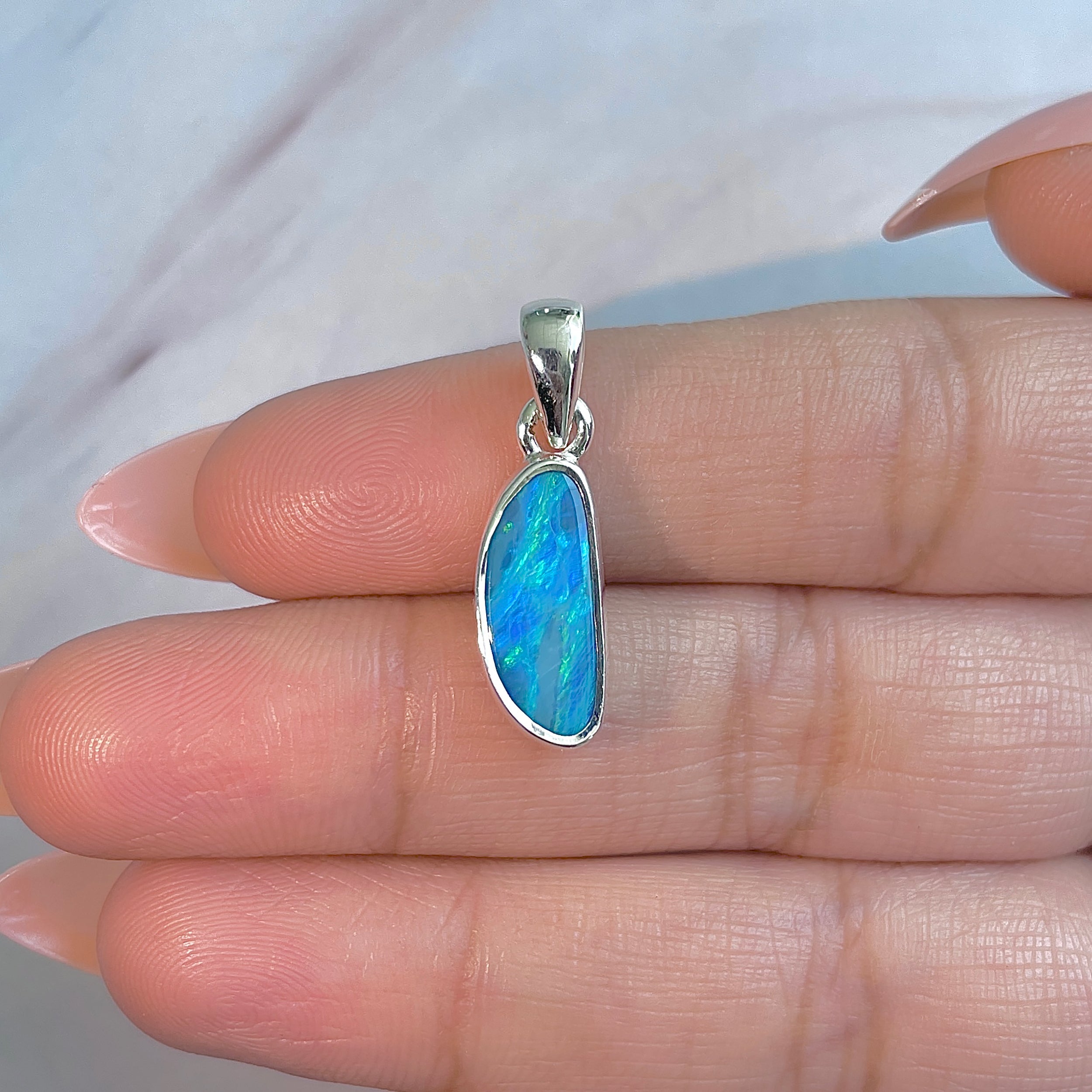 Australian Opal Pendant-(AOD-P-190.)