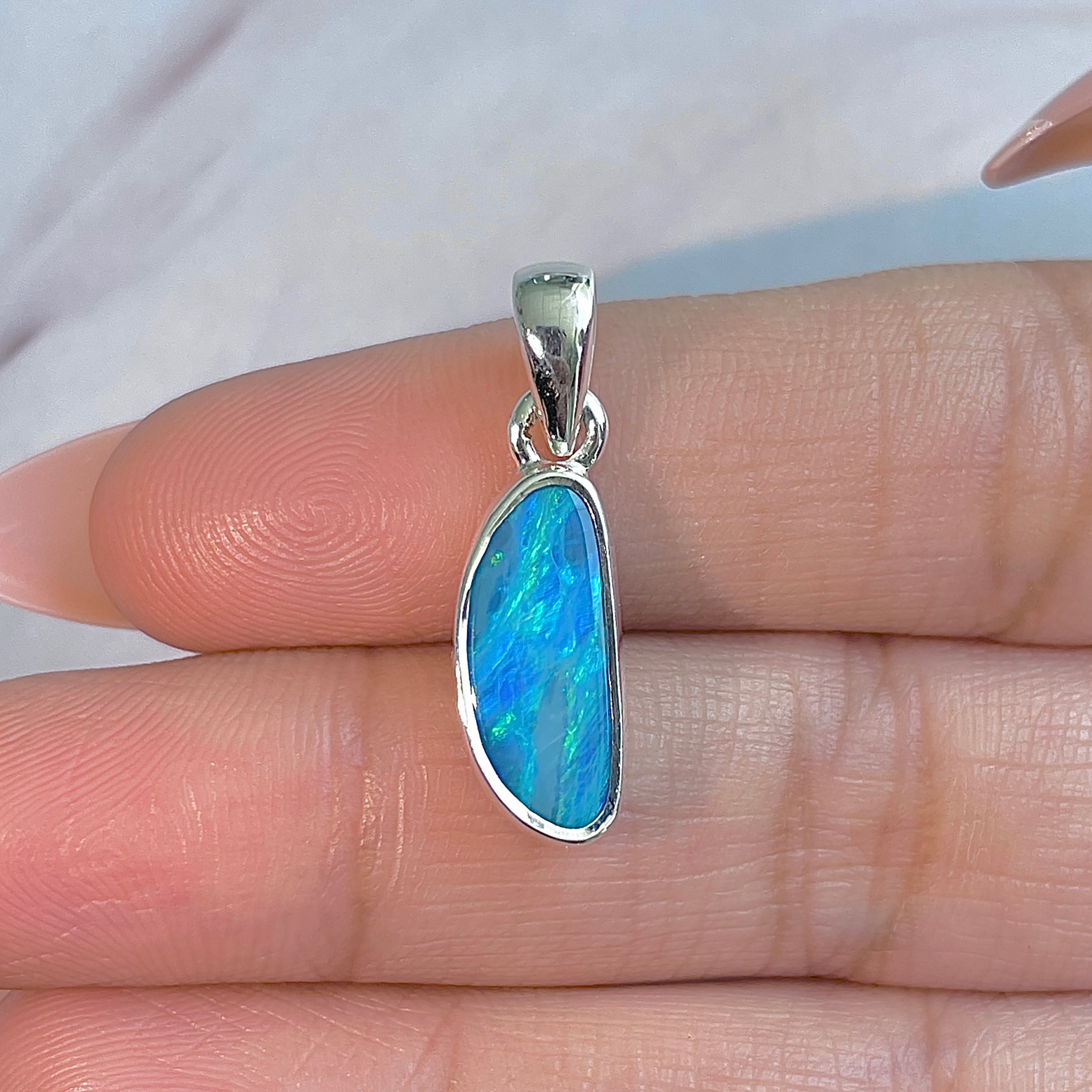 Australian Opal Pendant-(AOD-P-190.)