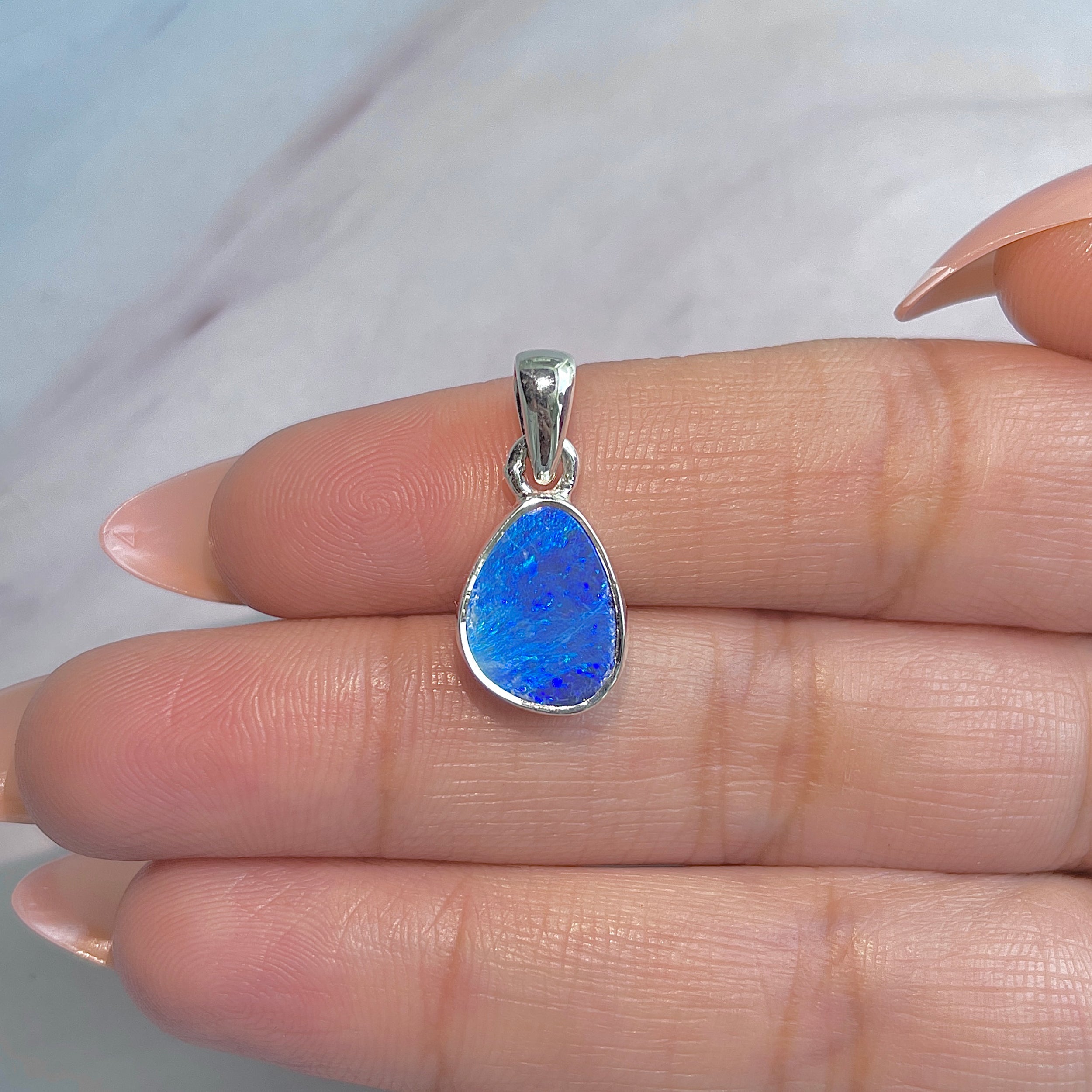 Australian Opal Pendant-(AOD-P-191.)